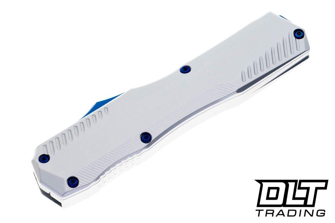 Kershaw Livewire Cryo 9000RAWBLU - Raw Aluminum - Blue MagnaCut