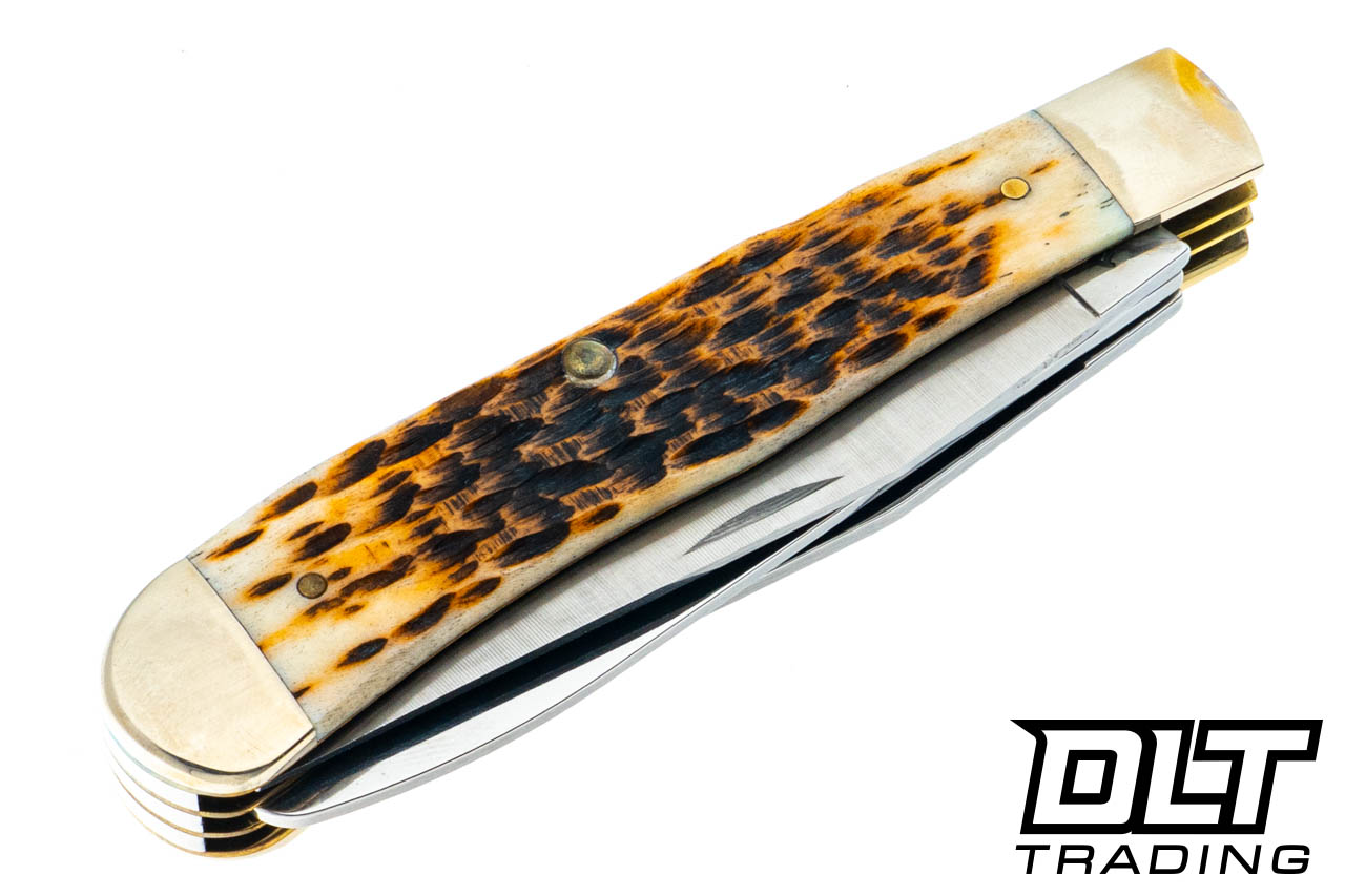 Case Hunter Trapper with Gut Hook Gift Tin - Jigged Bone - DLT Trading