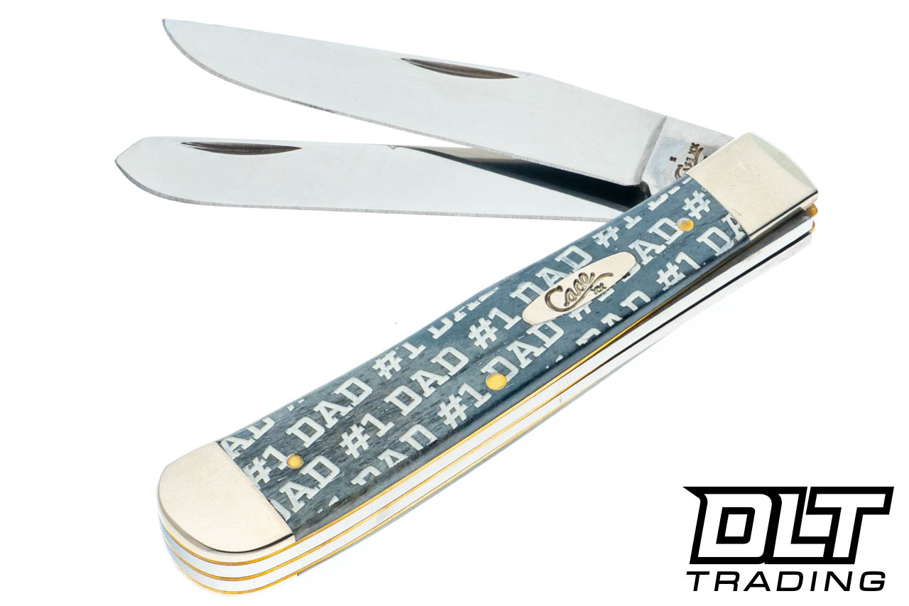 Case Trapper - #1 Dad - Gray Bone - DLT Trading