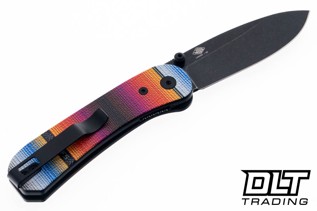 KNAFS Lander 1 - Mexican Blanket G-10 - Black Stonewash D2 Drop