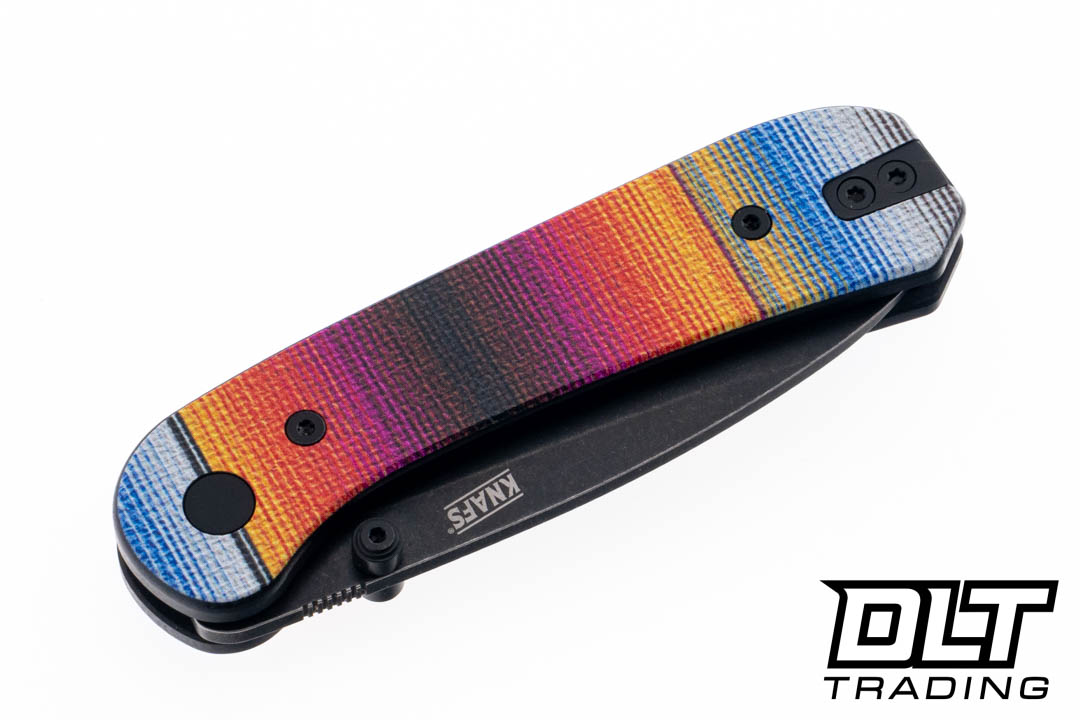 KNAFS Lander 1 - Mexican Blanket G-10 - Black Stonewash D2 Drop