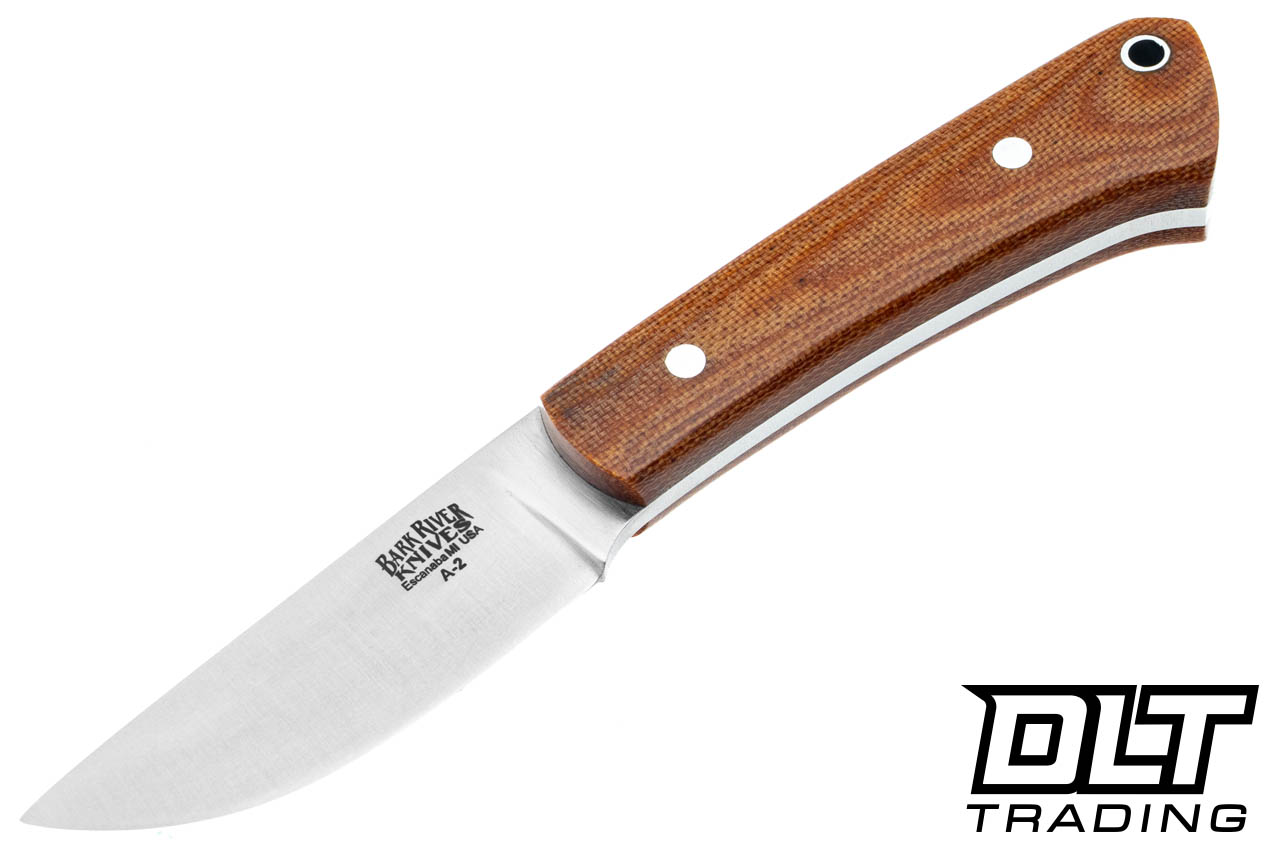 Bark River Woodland Special A2 - Natural Canvas Micarta - DLT Trading
