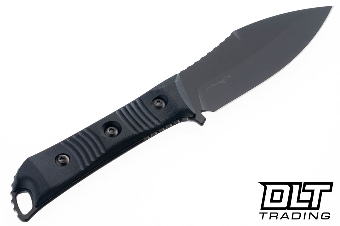 Microtech Always Survive - DLC Two Tone Stonewash Blade - Black G