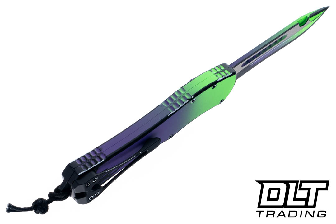 Heretic Hydra V4 Recurve MagnaCut Blade - Frankenstein UV Cel