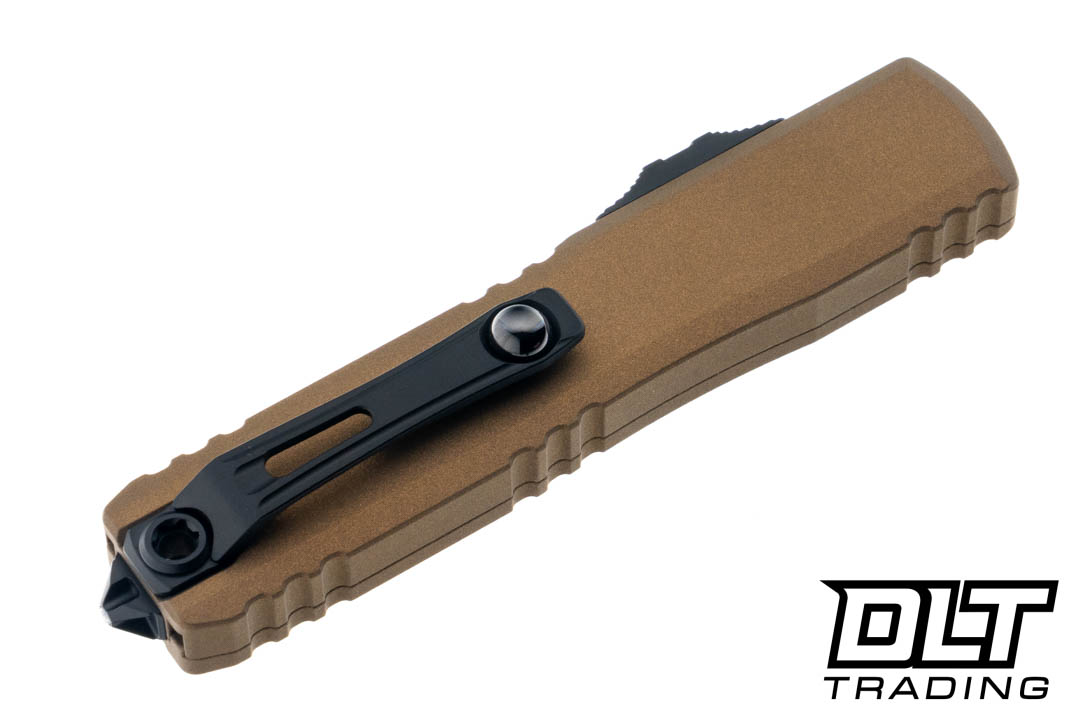 Microtech 1122-1UB-C19Z4 Ultratech ZBP D/E - Burnt Bronze Cerakote