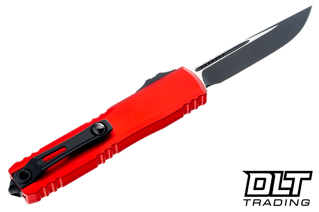 Microtech 11214-1RD Ultratech Gen IV S/E - Red Handle - Black