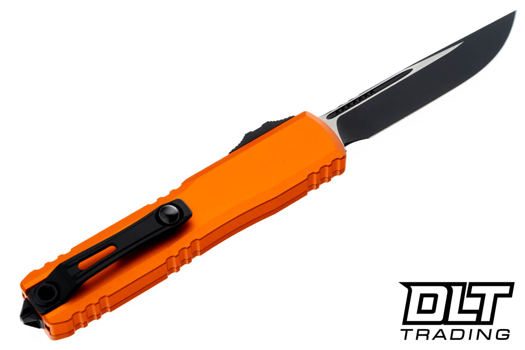 Microtech 11214-1OR Ultratech Gen IV S/E - Orange Handle - Black
