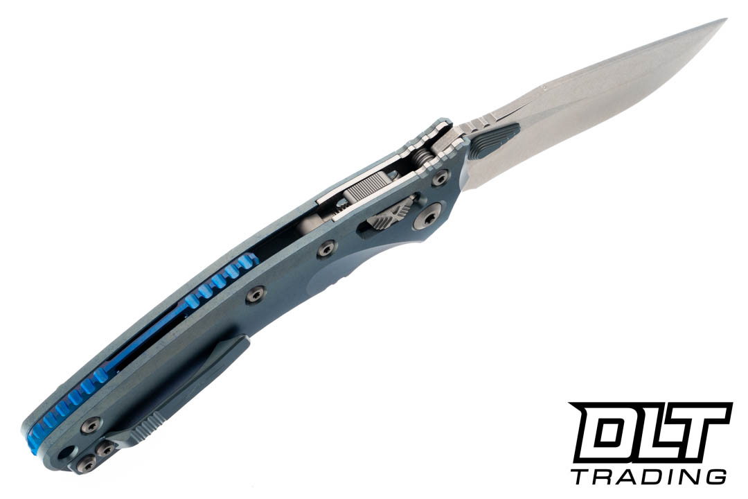 Microtech 137RL-10MS6 Amphibian RAM-LOK Marfione Select - Blue
