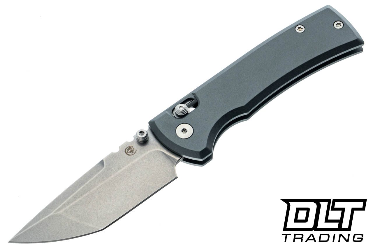 Chaves Redencion Street X-Lock - Grey Handle - Stonewashed Tanto