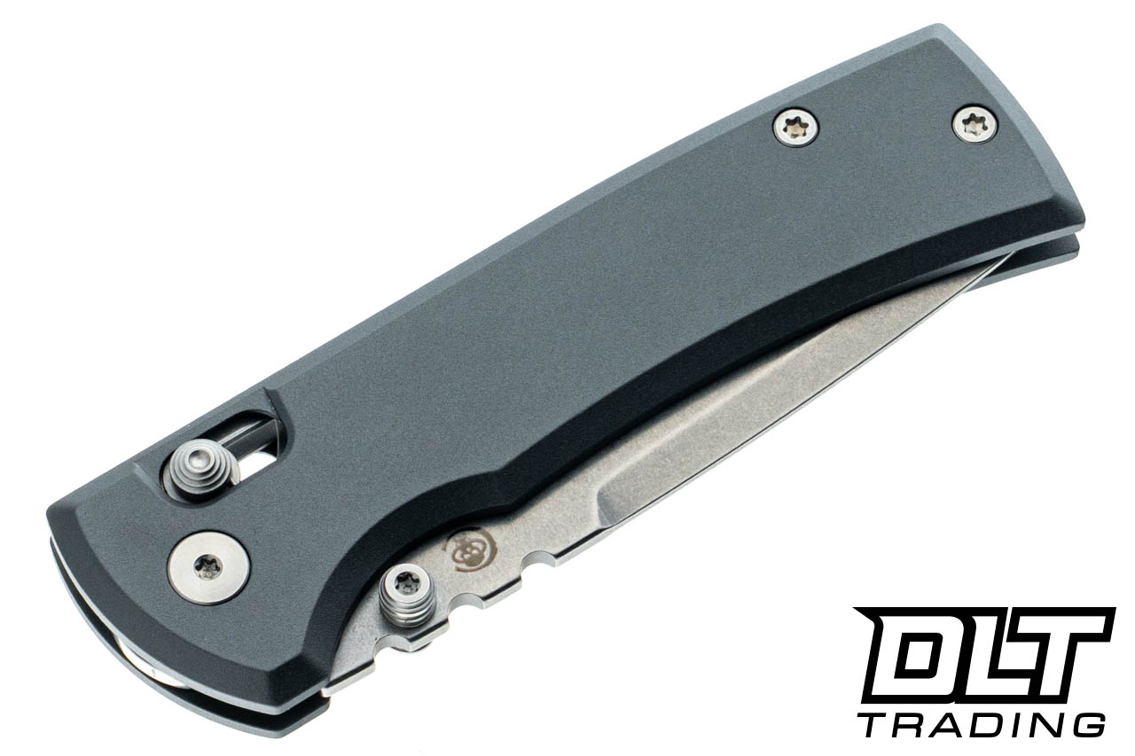 Chaves Redencion Street X-Lock - Grey Handle - Stonewashed Tanto