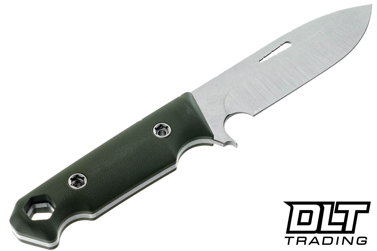 Medford STA Sniper - Tumbled 3V - OD Green G-10 - Black Kydex