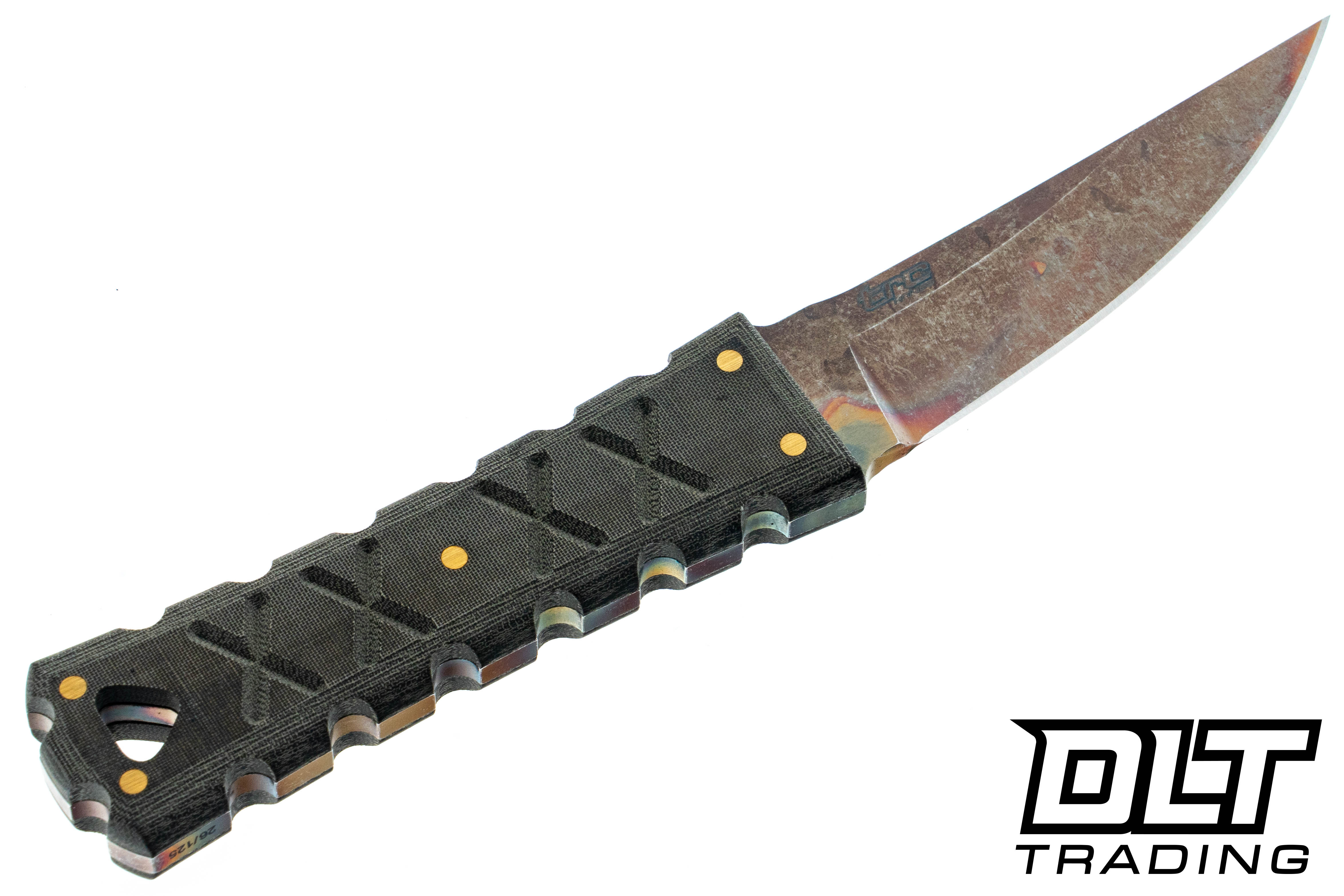 Williams Blade Design Shobu Zukuri Mini Kaiken - Green Linen