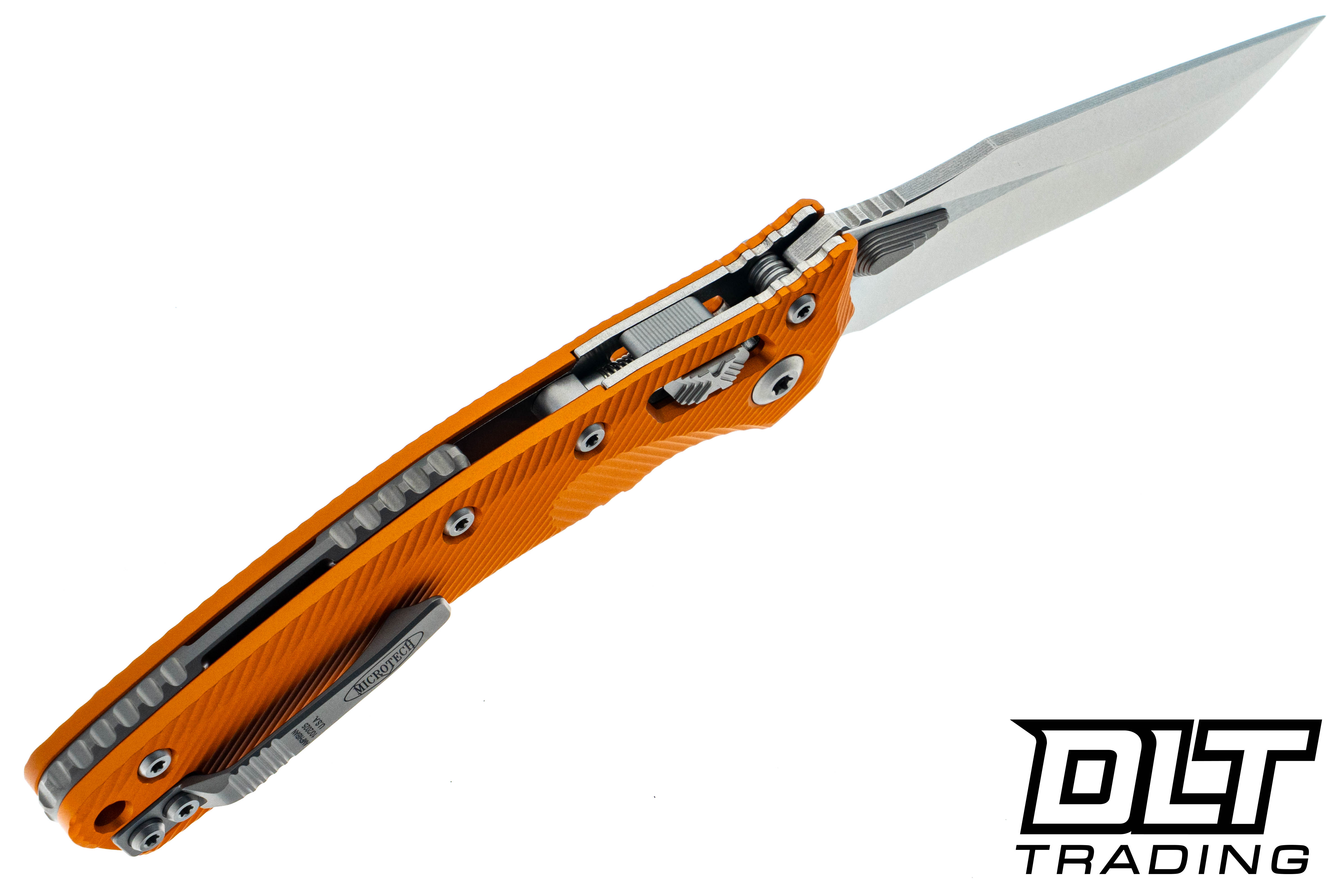 Microtech 137RL-10FLOT Amphibian Ram-Lok S/E - Orange Tangerine