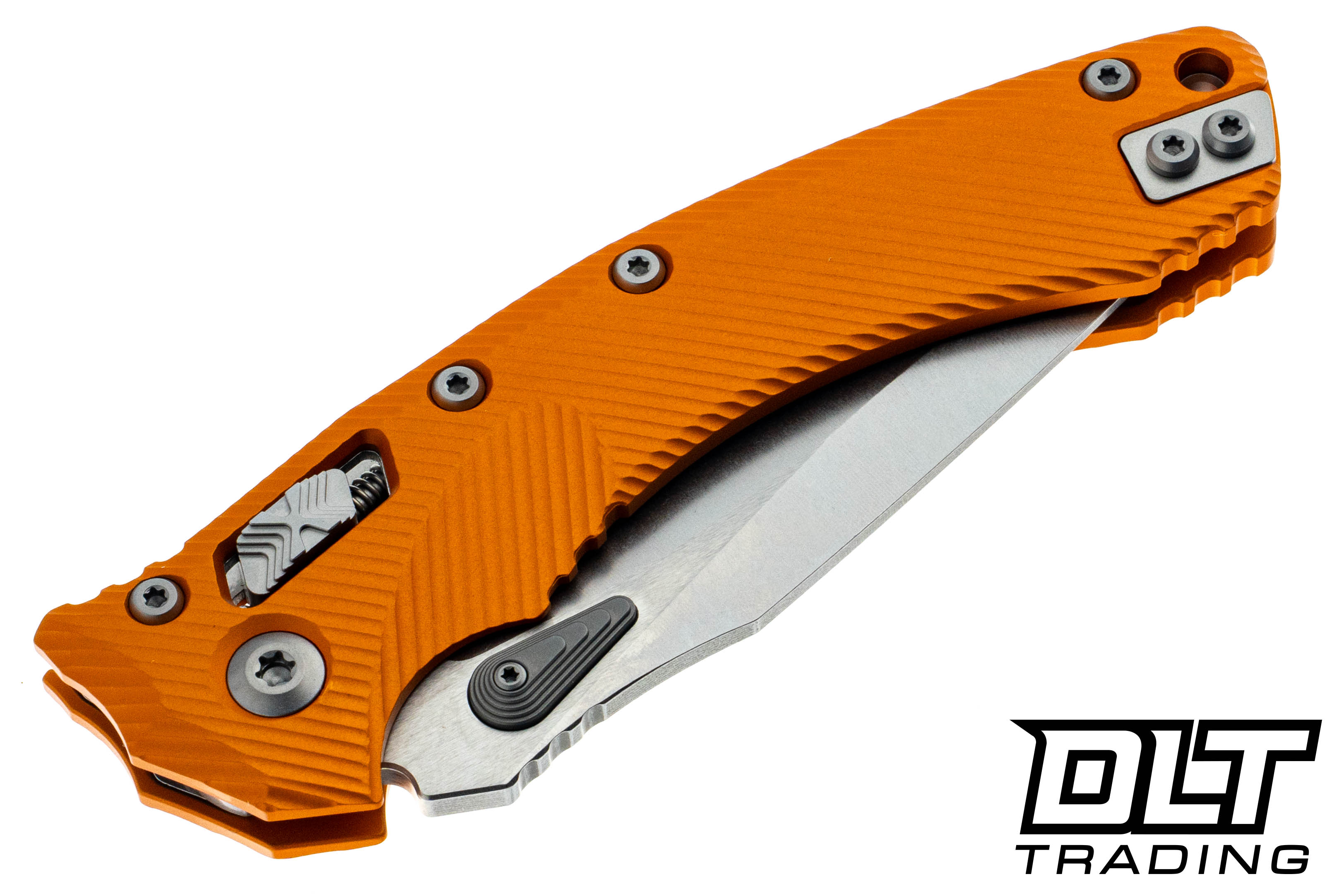 Microtech 137RL-10FLOT Amphibian Ram-Lok S/E - Orange Tangerine