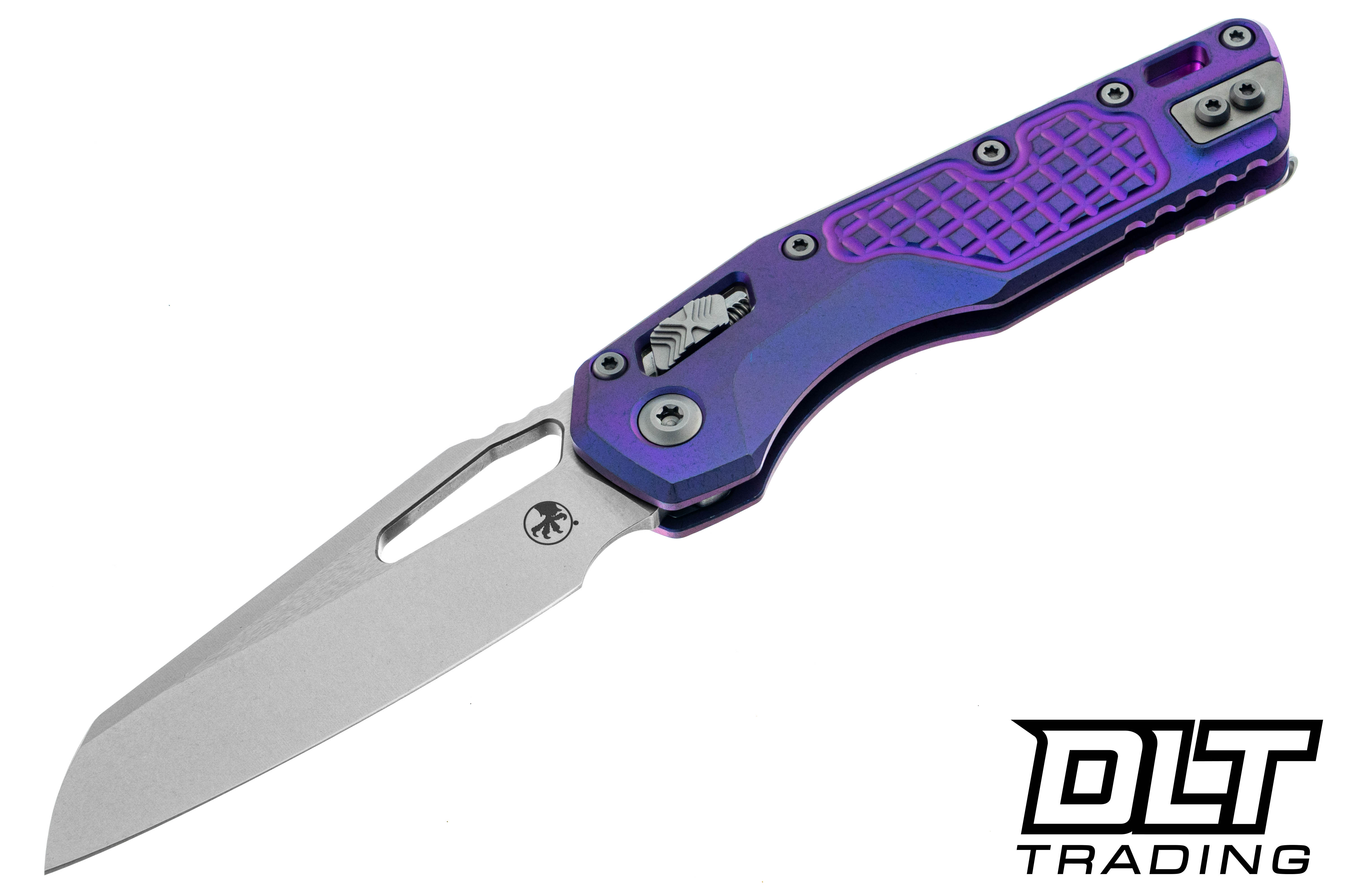 Microtech 210-10FRMS5 MSI S/E - Frag - Purple Haze Anodized