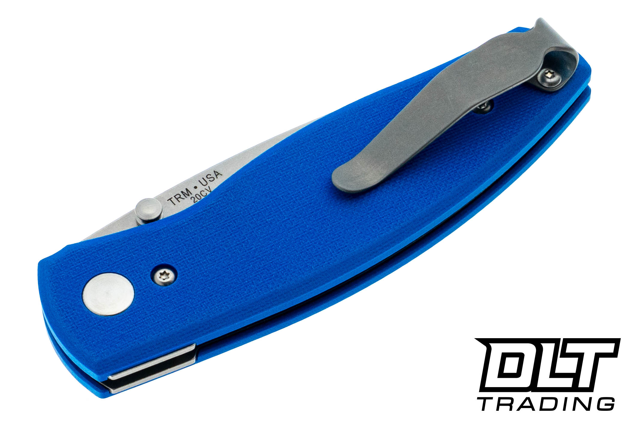 Three Rivers Manufacturing Neutron 2 20CV - Royal Blue G-10 - DLT