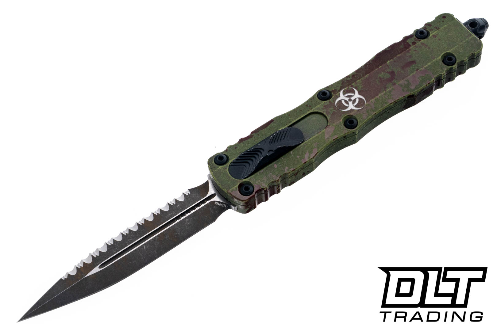 Microtech 227-3OBDS Dirac Delta D/E - Outbreak Handle - Outbreak