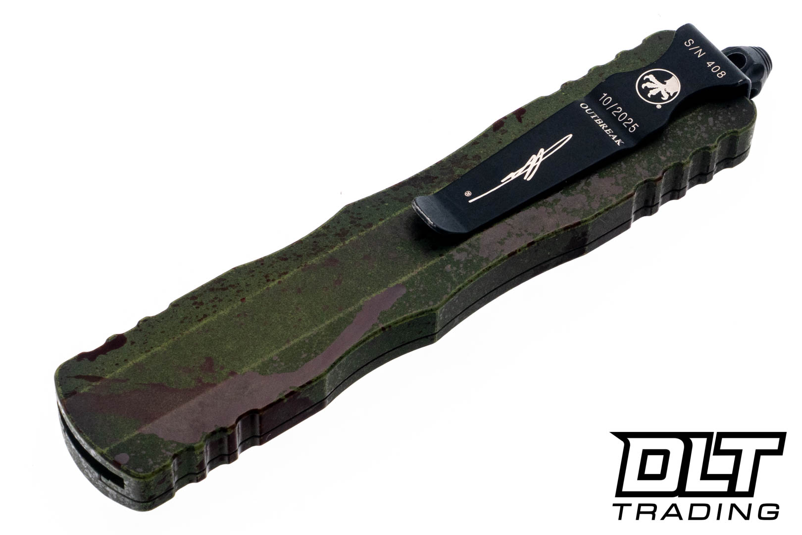 Microtech 227-3OBDS Dirac Delta D/E - Outbreak Handle - Outbreak