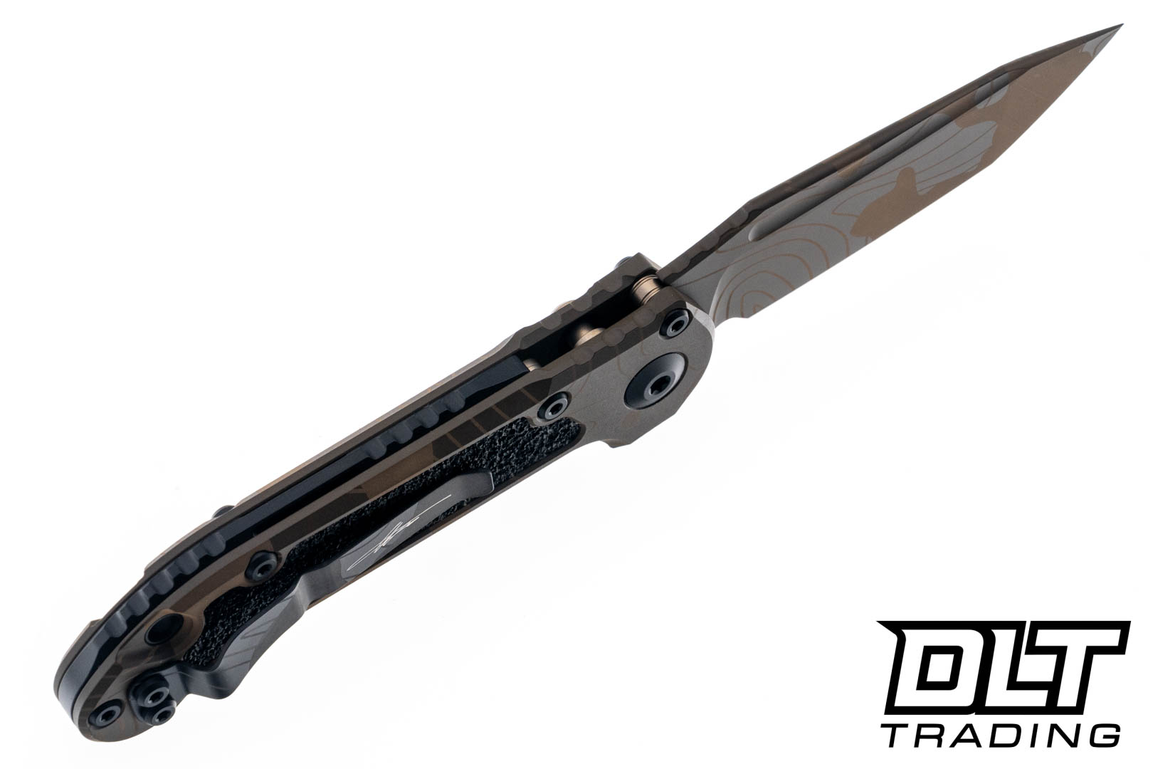 Microtech 1136-1TPBNCS-Z4 LUDT Gen III T/E - Badland Camo Cerakote