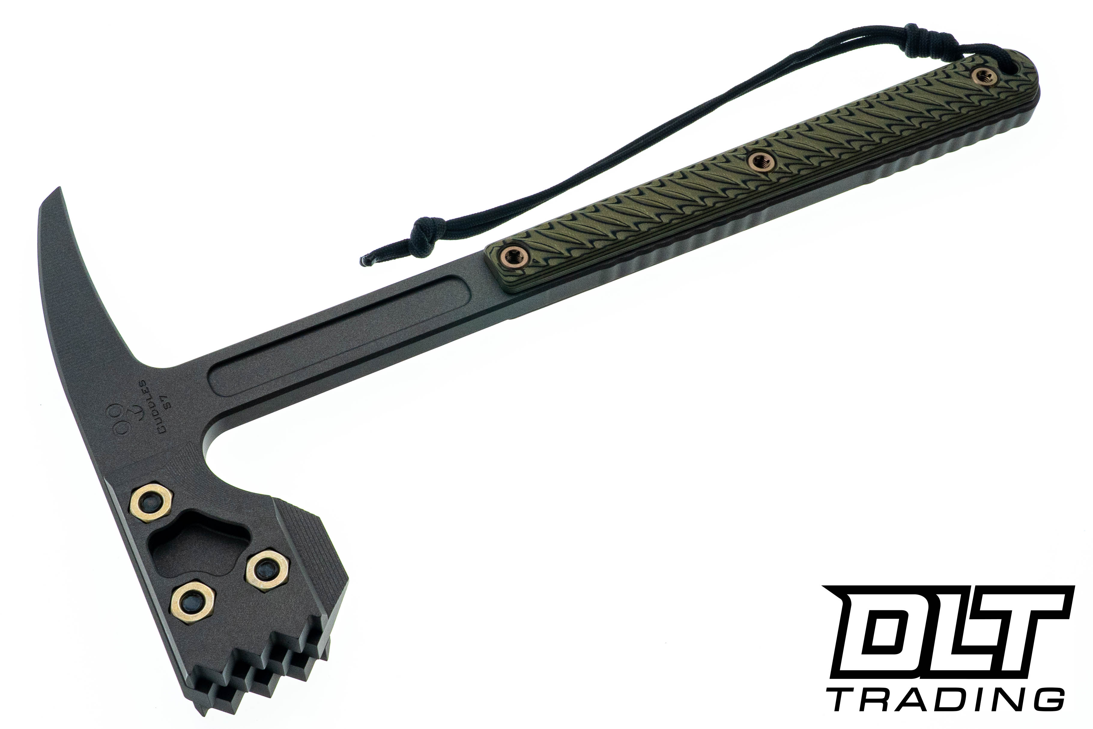 RMJ Tactical Cuddles - S7 Tungsten Cerakote Blade - Dirty Olive G
