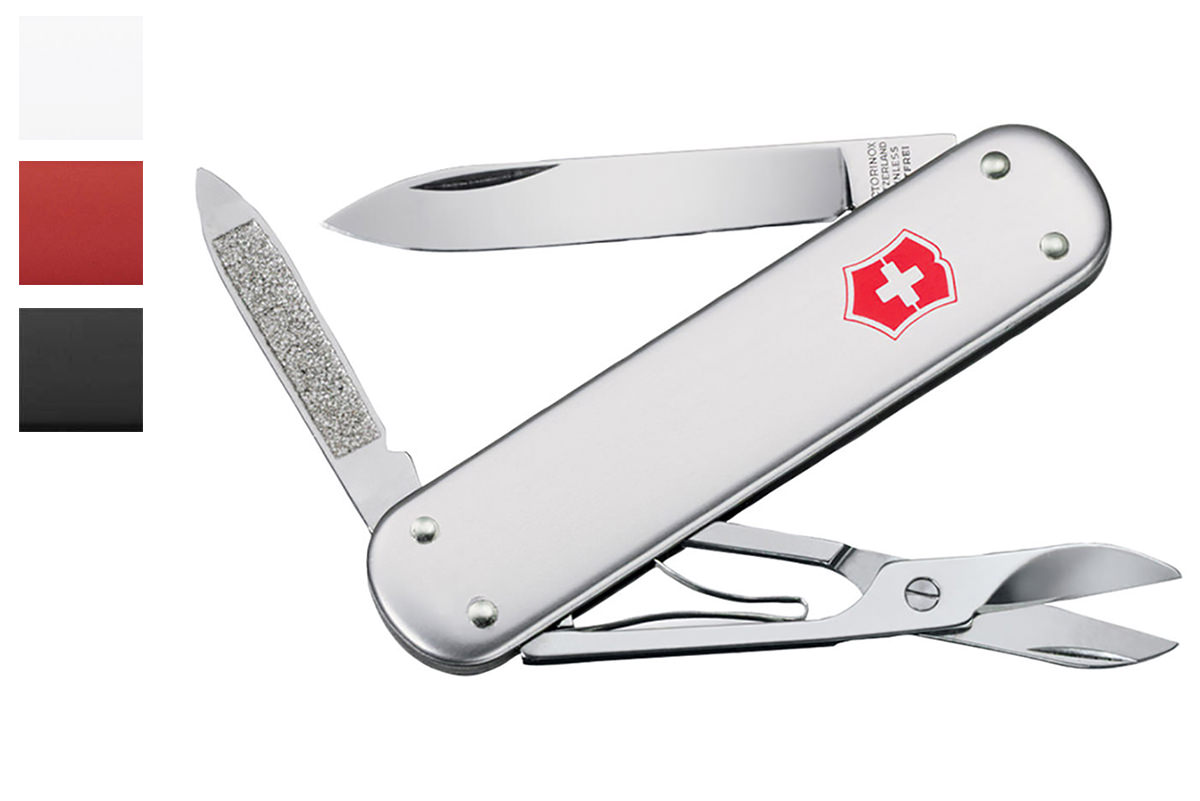 Victorinox 84mm Cadet Swiss Army Pocket Knife, Silver Alox – Nail File,  Drivers – Suncoast Golf Center & Academy