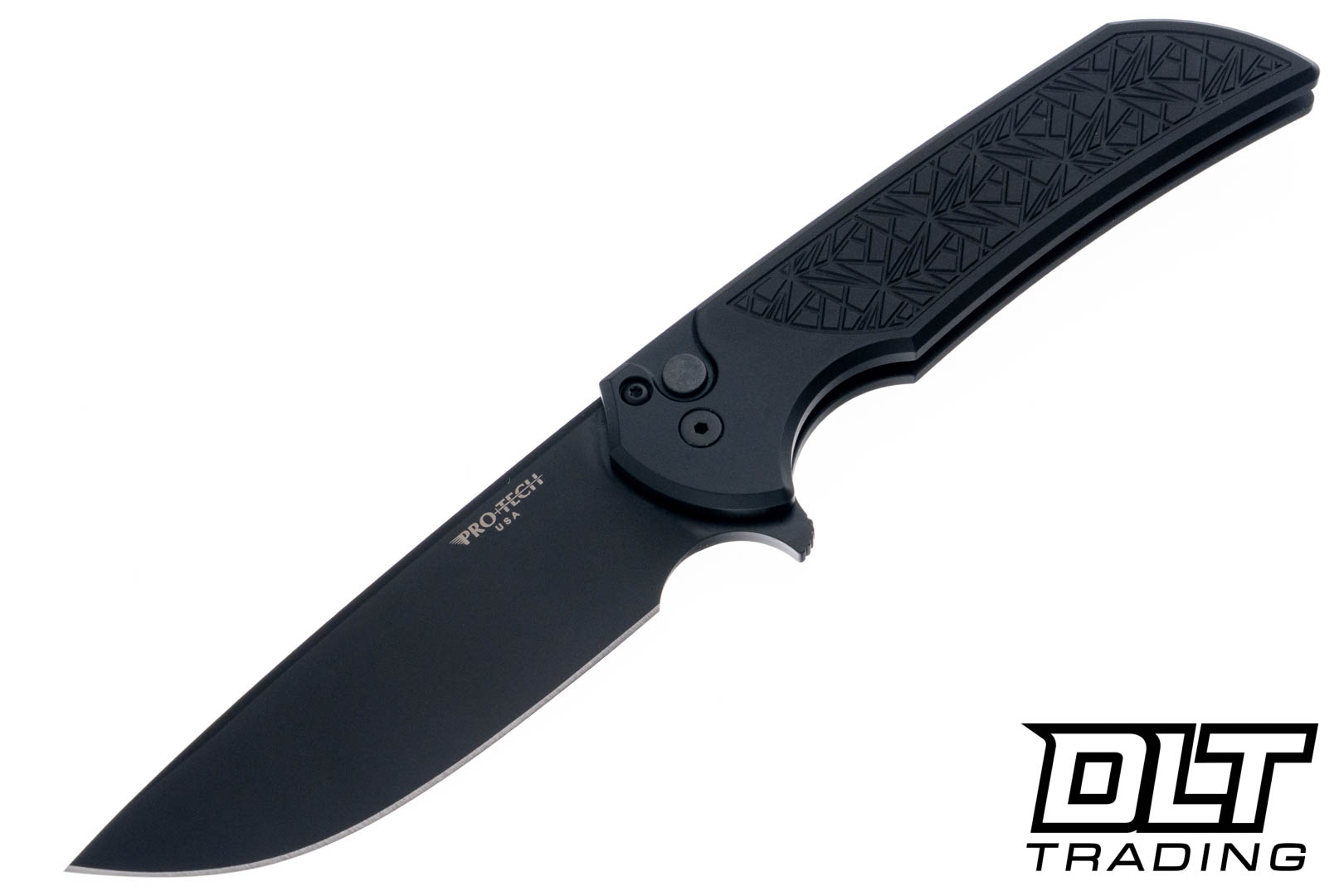 Pro-Tech Mordax - Black Nexus Handle - Black DLC MagnaCut Blade