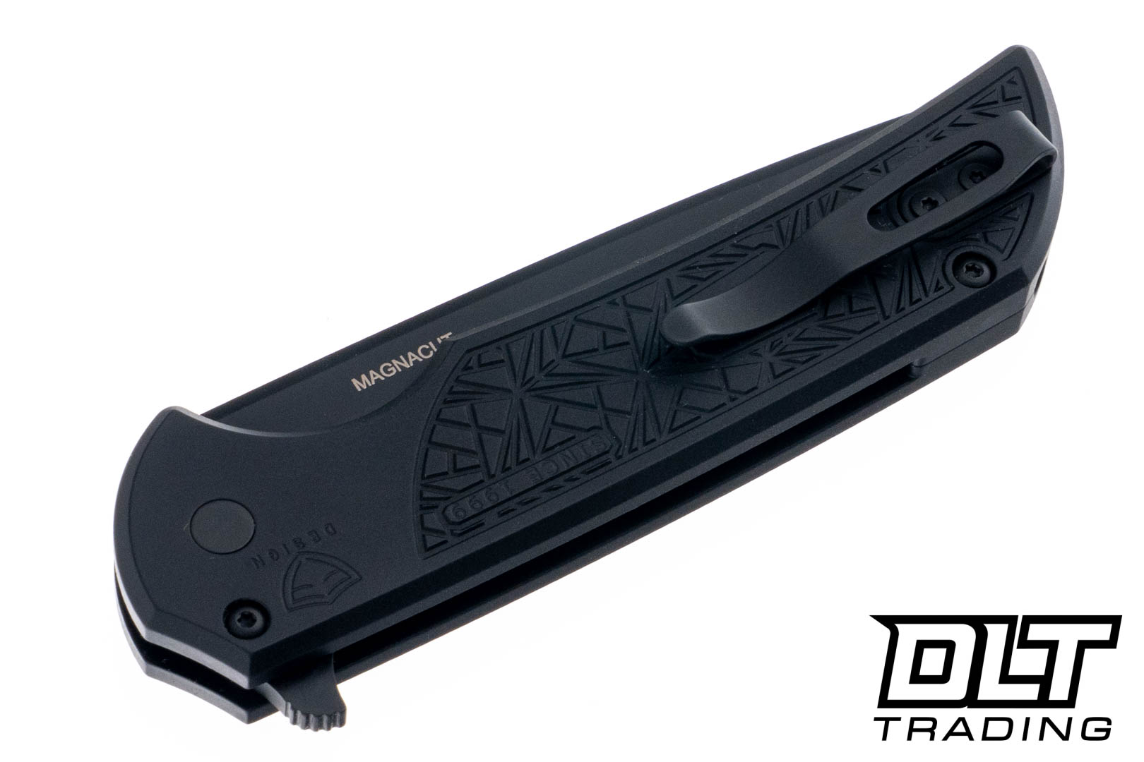 Pro-Tech Mordax - Black Nexus Handle - Black DLC MagnaCut Blade