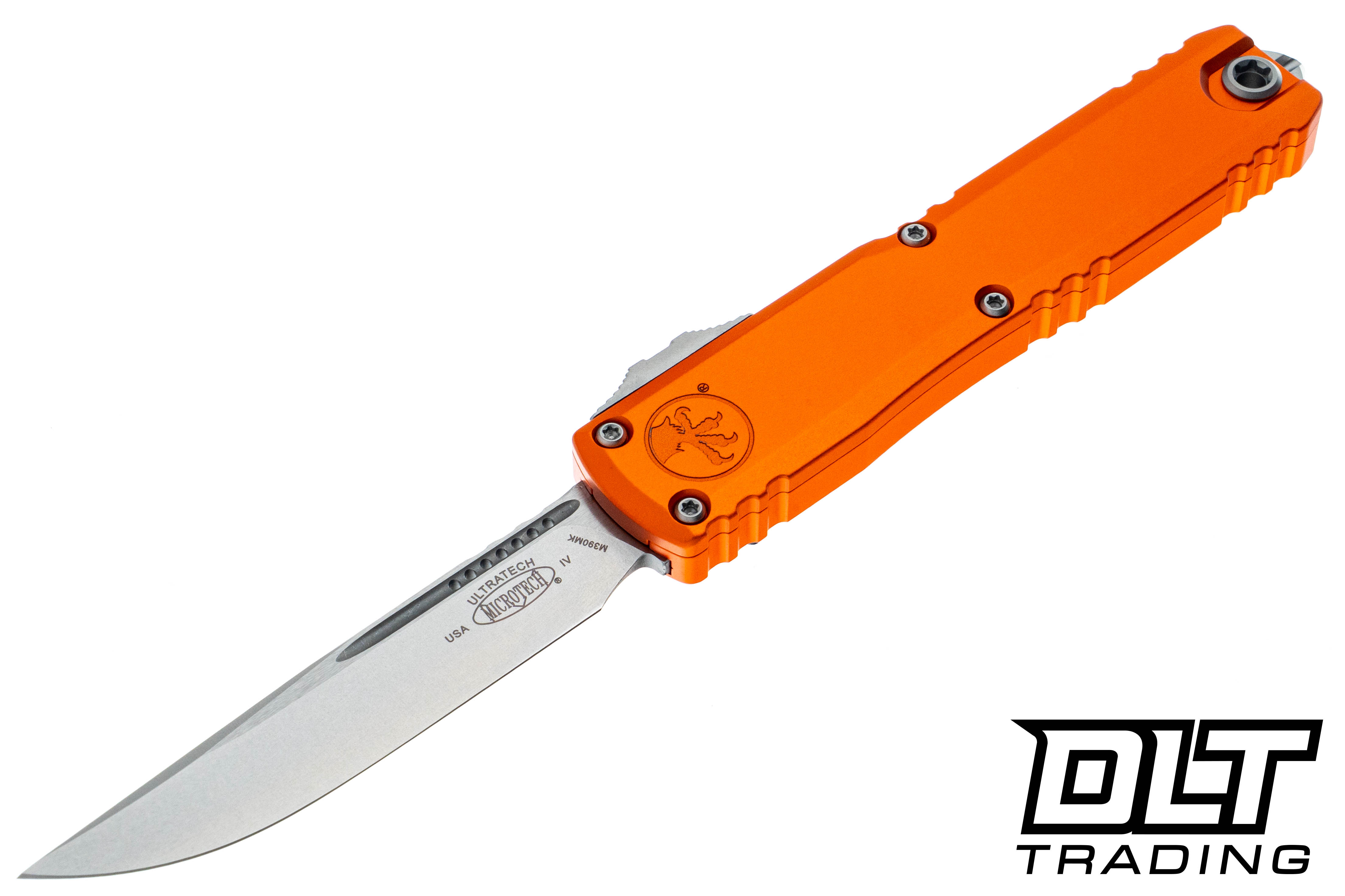 Microtech 11214-10OR Ultratech Gen IV - Orange Handle - Stonewash