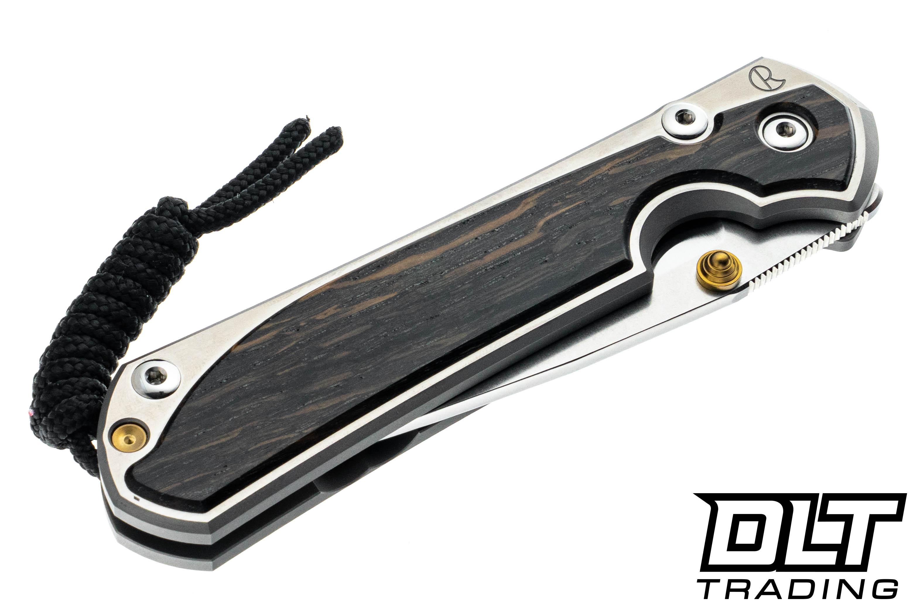 Chris Reeve Large Sebenza 31 - Bog Oak Inlay - Left-Handed - #4