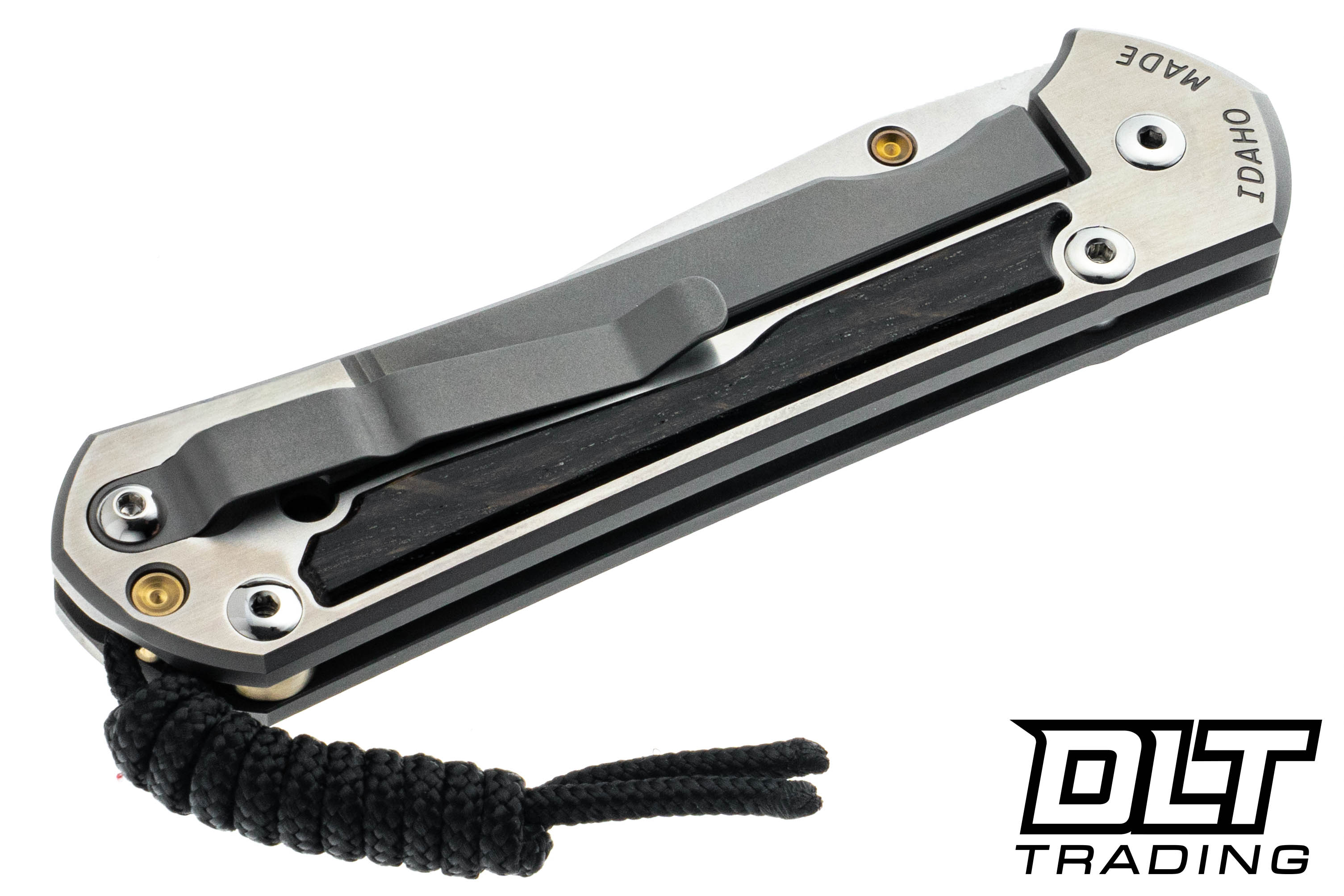 Chris Reeve Large Sebenza 31 - Bog Oak Inlay - Left-Handed - #4