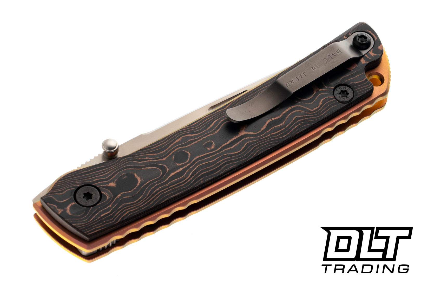Higo II X-FCF - Camo Copper - ZDP-189 Clad by VG-10 Blade - DLT