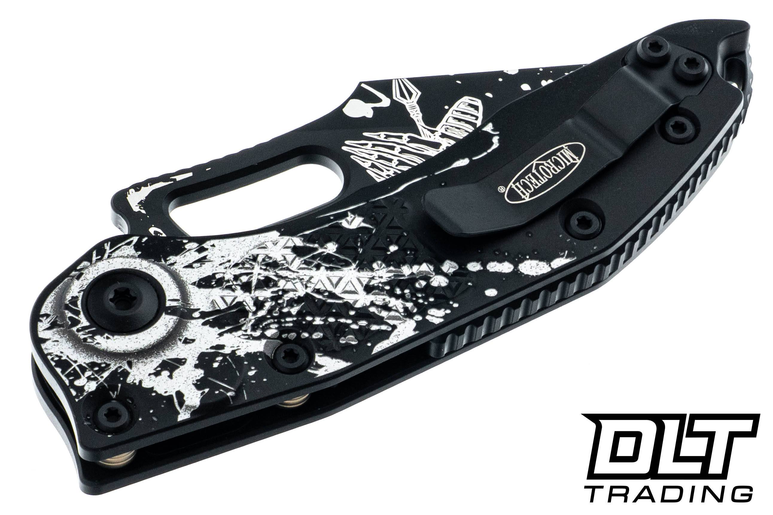 Microtech 169-1BYRND Stitch S/E - Black Battle Ready Handle