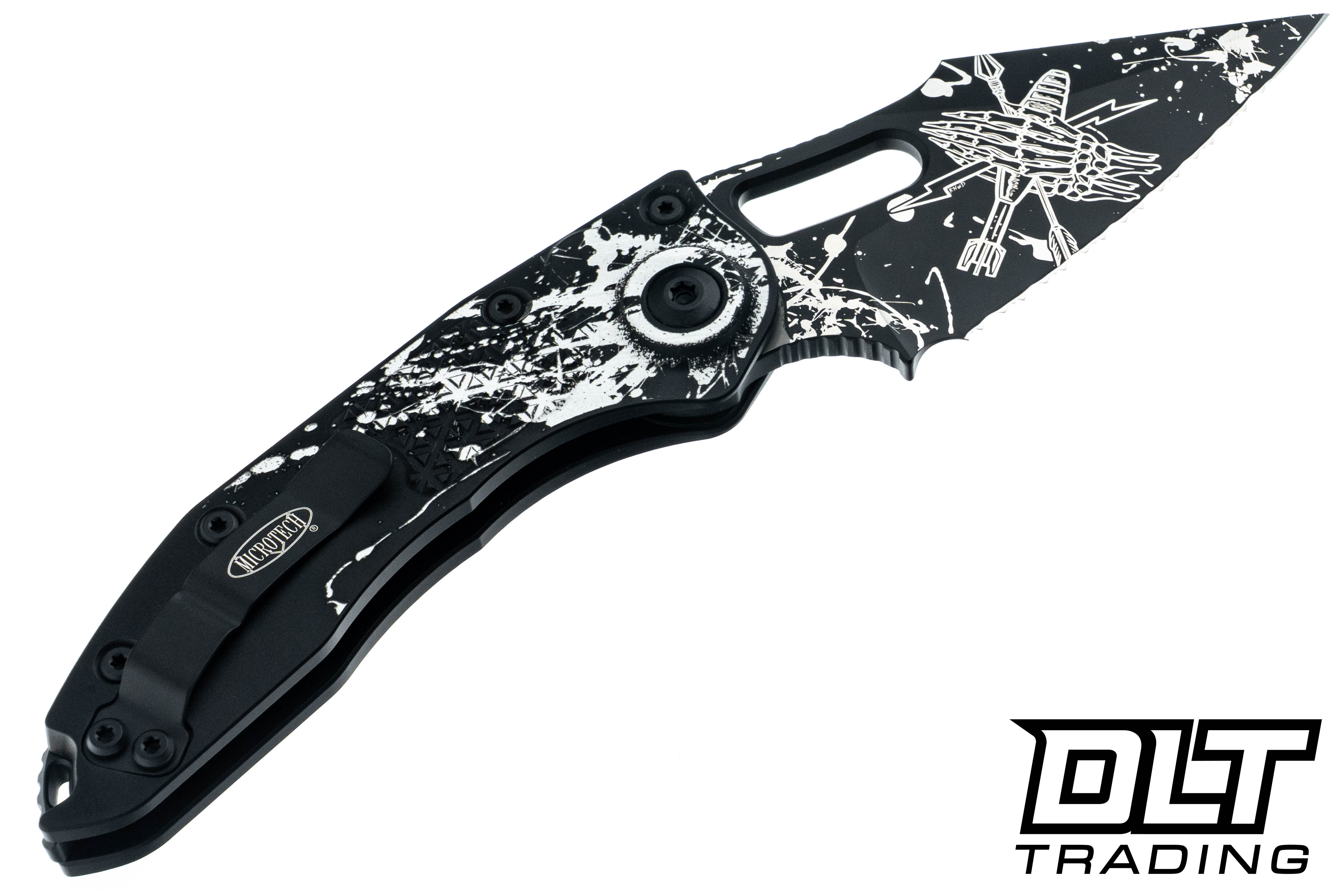 Microtech 169-3BYRND Stitch S/E - Black Battle Ready Handle