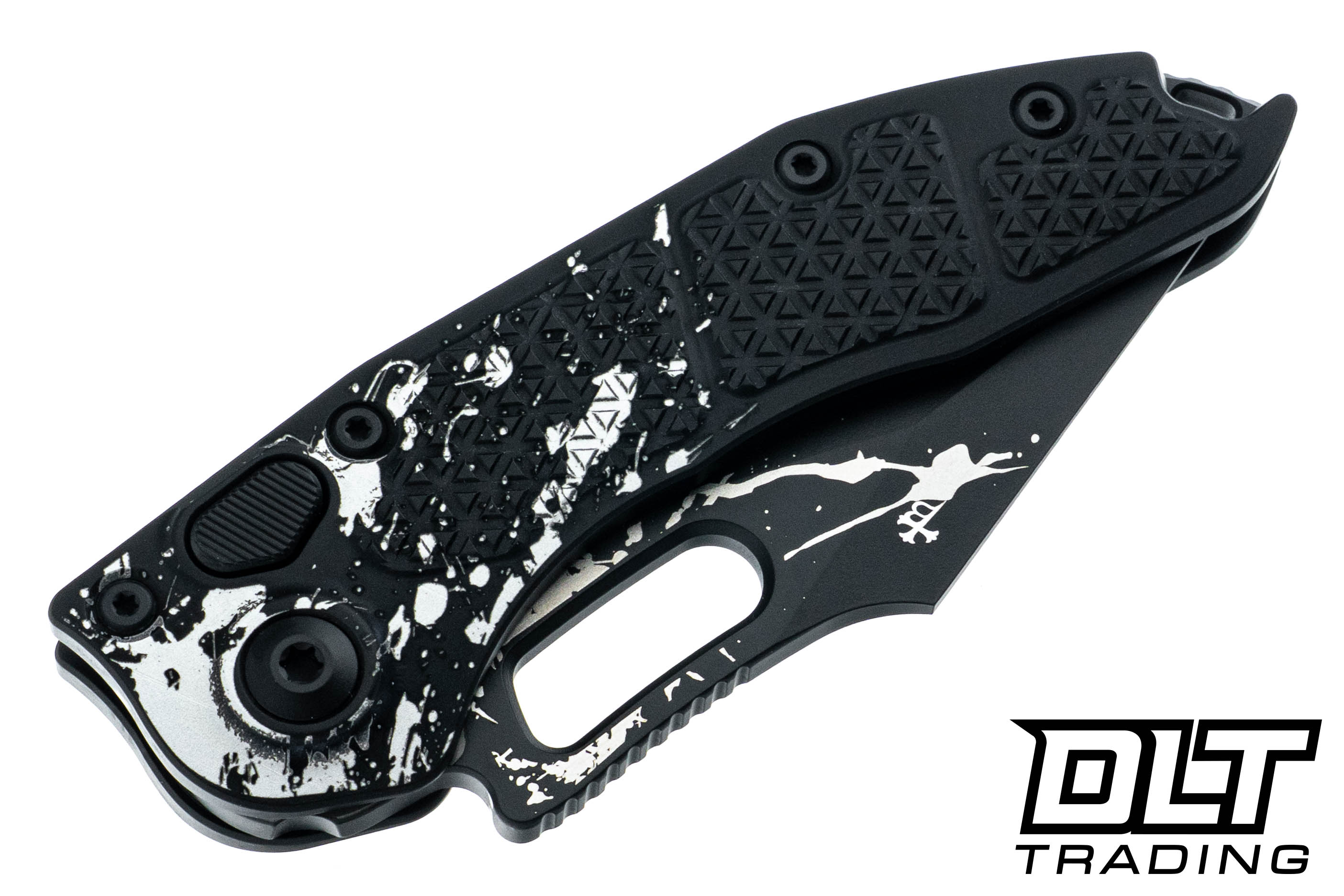 Microtech 169-3BYRND Stitch S/E - Black Battle Ready Handle