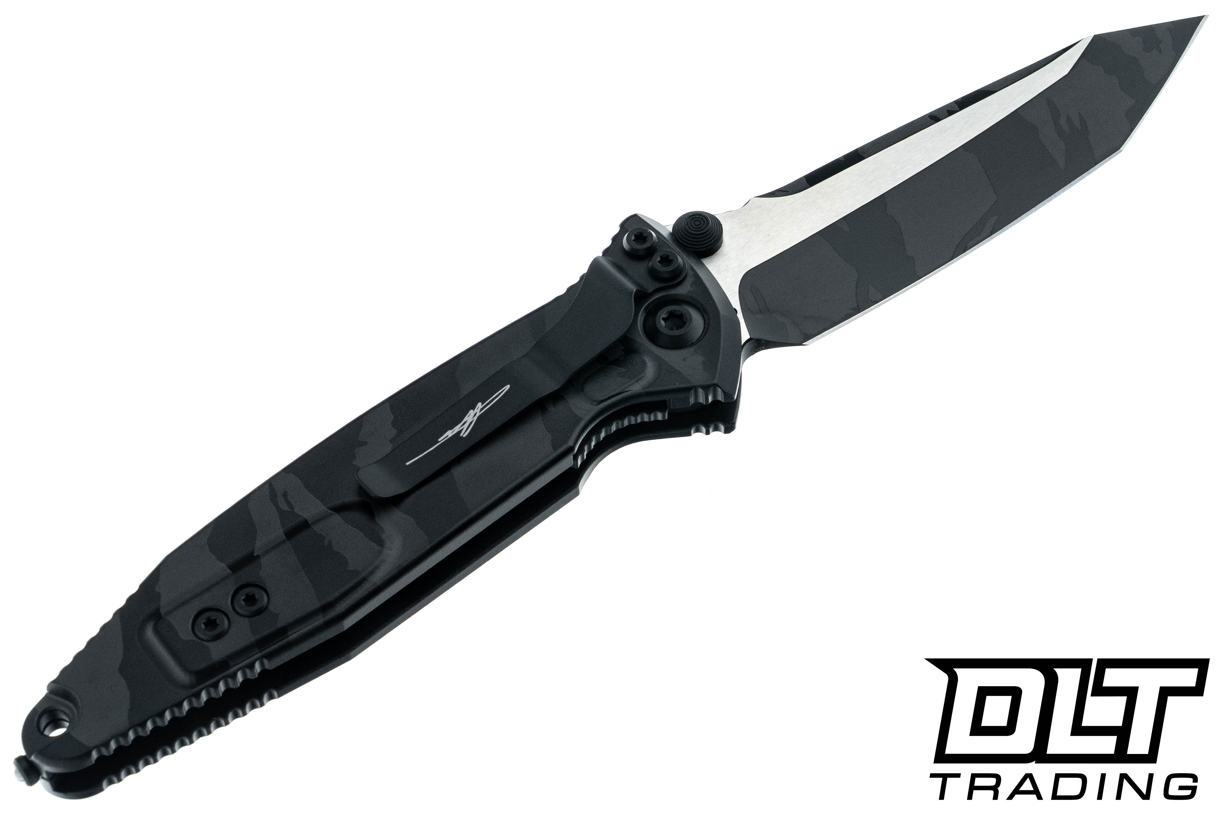 Microtech 161-1MTCS-Z4 Socom Elite T/E - Midnight Tiger Camo