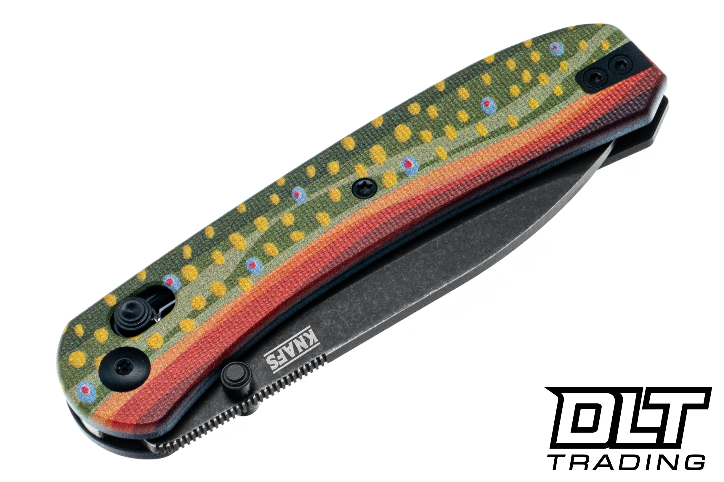 KNAFS Lander 2 - Brook Trout G-10 - Black Stonewashed S35VN Blade