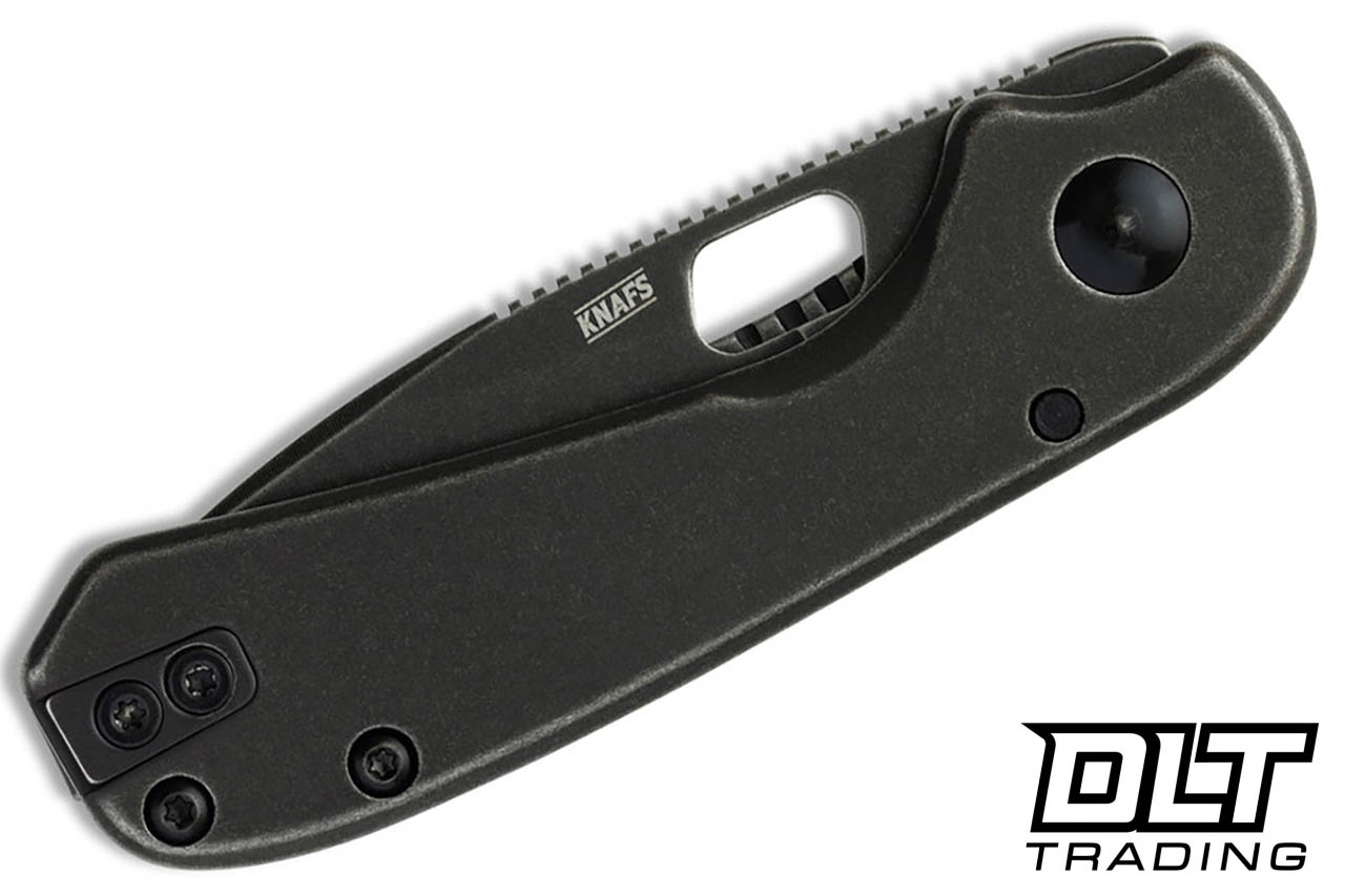 KNAFS Lander 5 - Black Stonewash - 8Cr14MoV Blade - DLT Trading