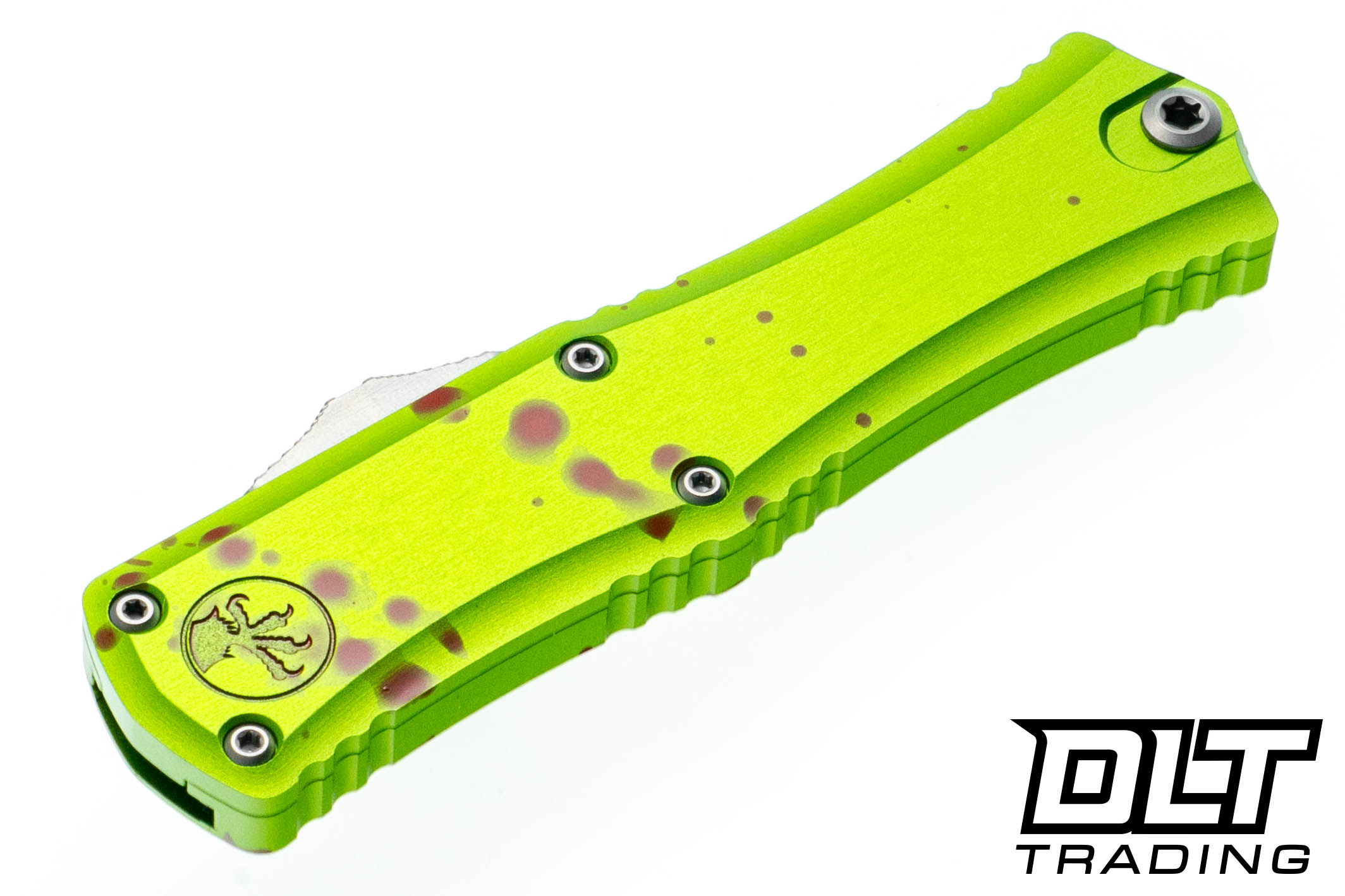 Microtech 1702M-10Z Hera II Mini D/E - Zombie Handle - Stonewashed