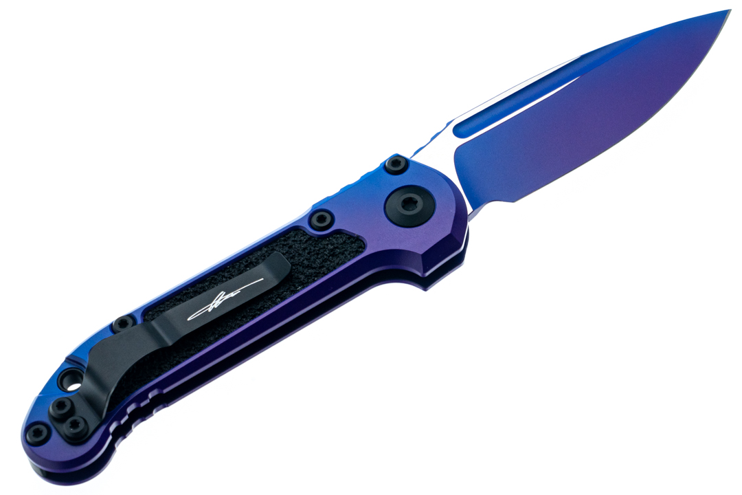 Microtech 1135-1PUAUS-Z4 LUDT Gen III S/E - Purple Aurora Handle