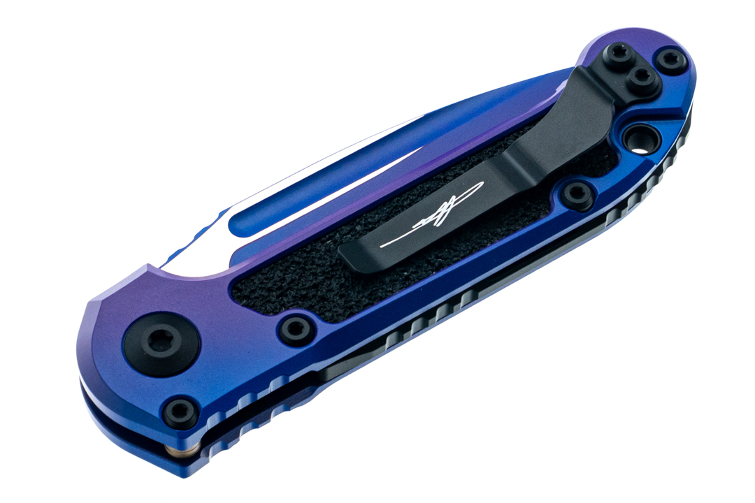Microtech 1135-1PUAUS-Z4 LUDT Gen III S/E - Purple Aurora Handle