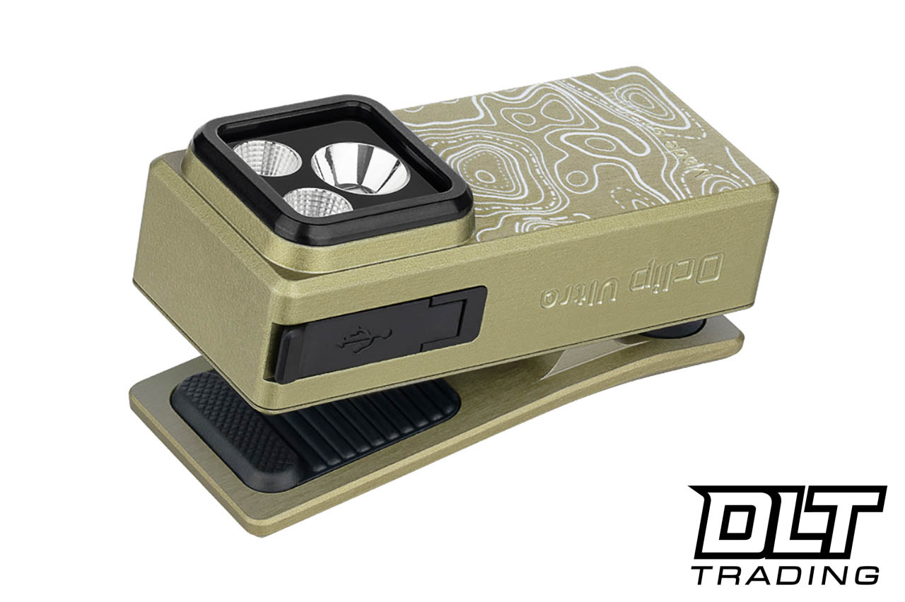 Olight Oclip Ultra Clip-On EDC Light with Flood, Spot, & UV Modes