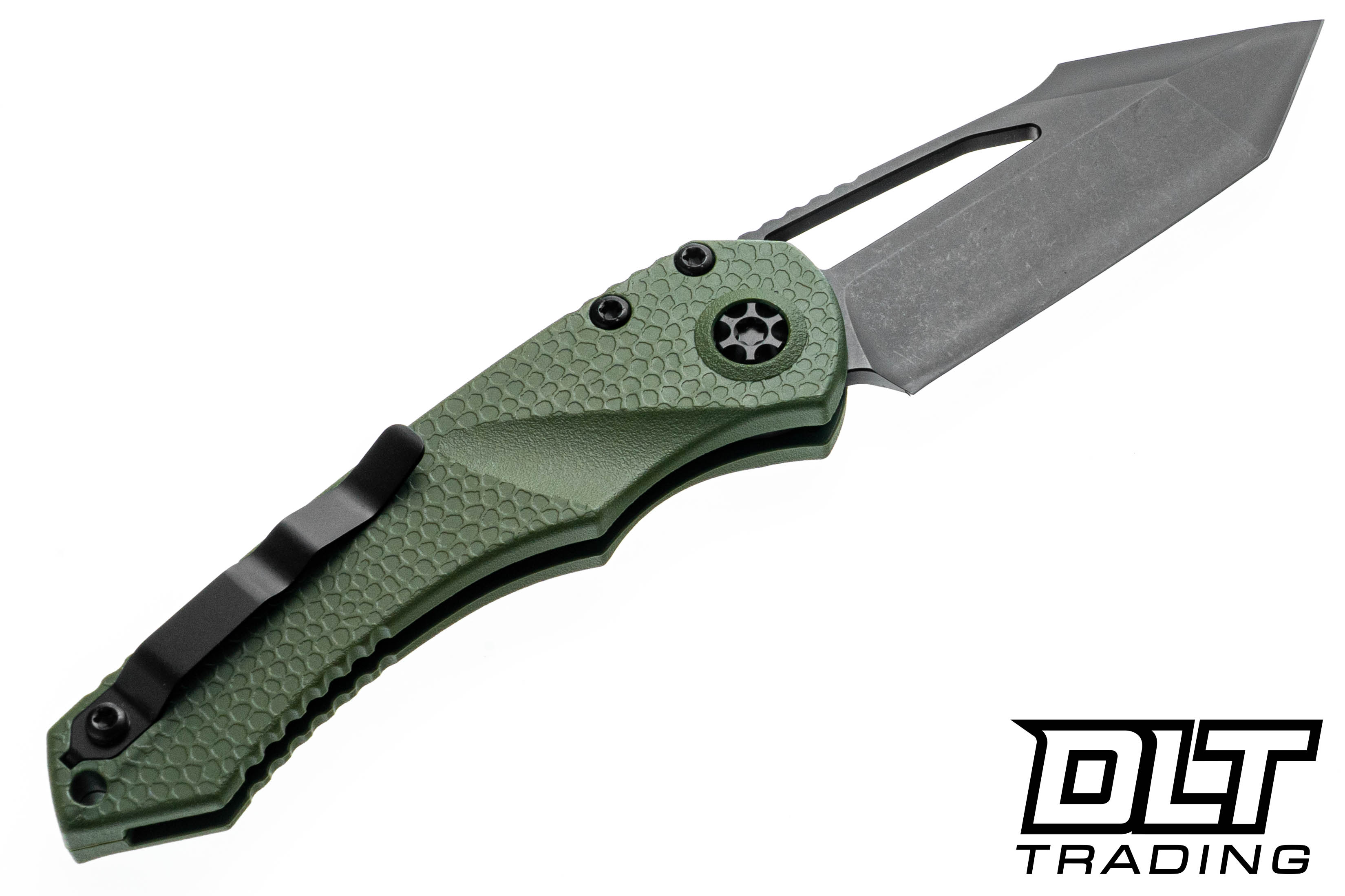 Heretic Mini Pariah Manual - MagnaCut DLC Tanto - OD Green Polymer