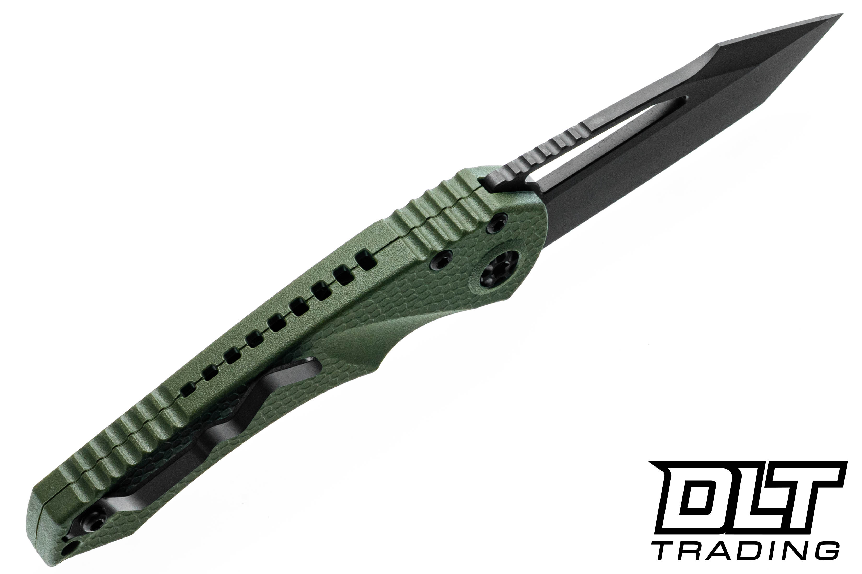 Heretic Mini Pariah Manual - MagnaCut DLC Tanto - OD Green Polymer