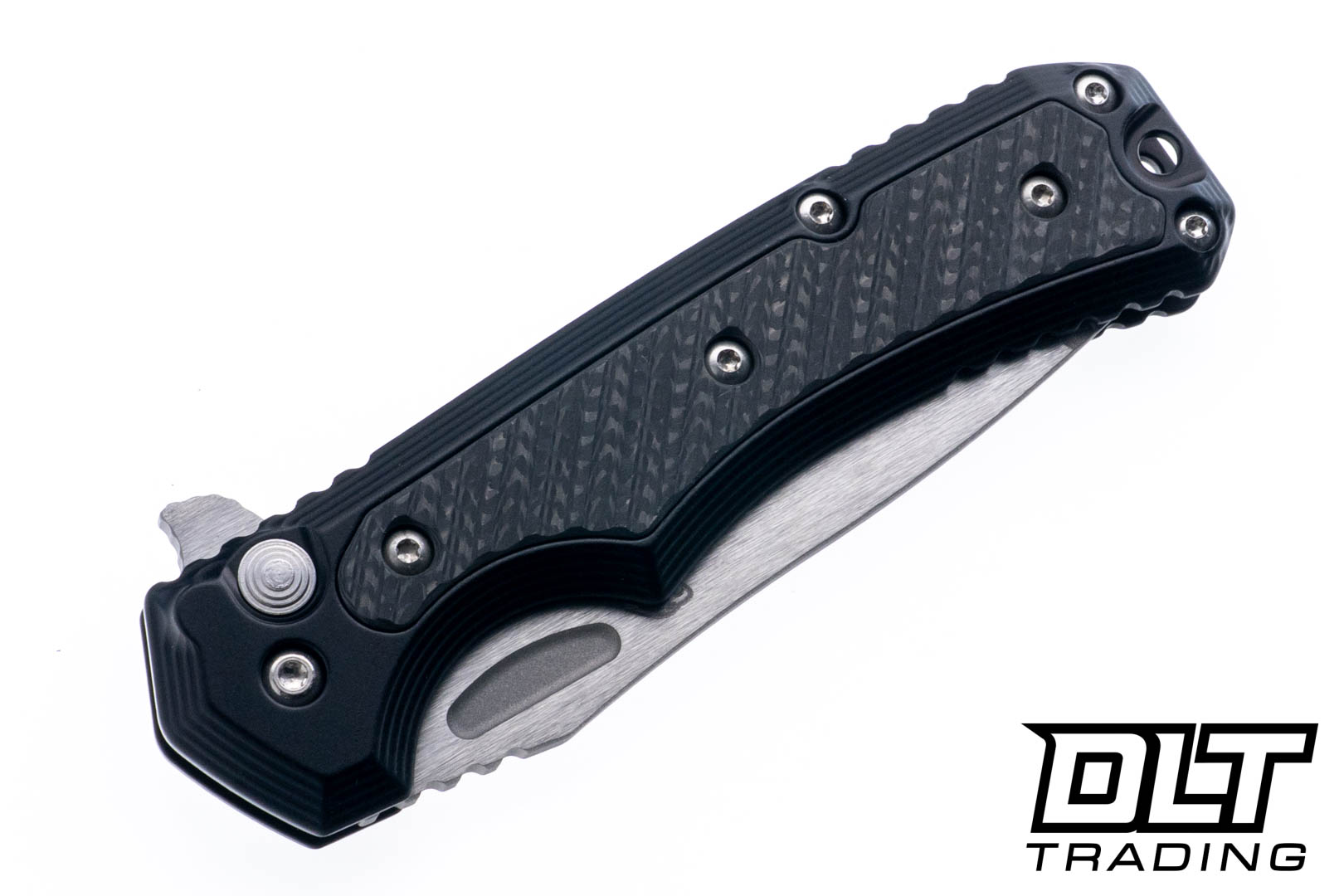 Freeman Outdoor 451 Button Lock Flipper - Black Aluminum Handle