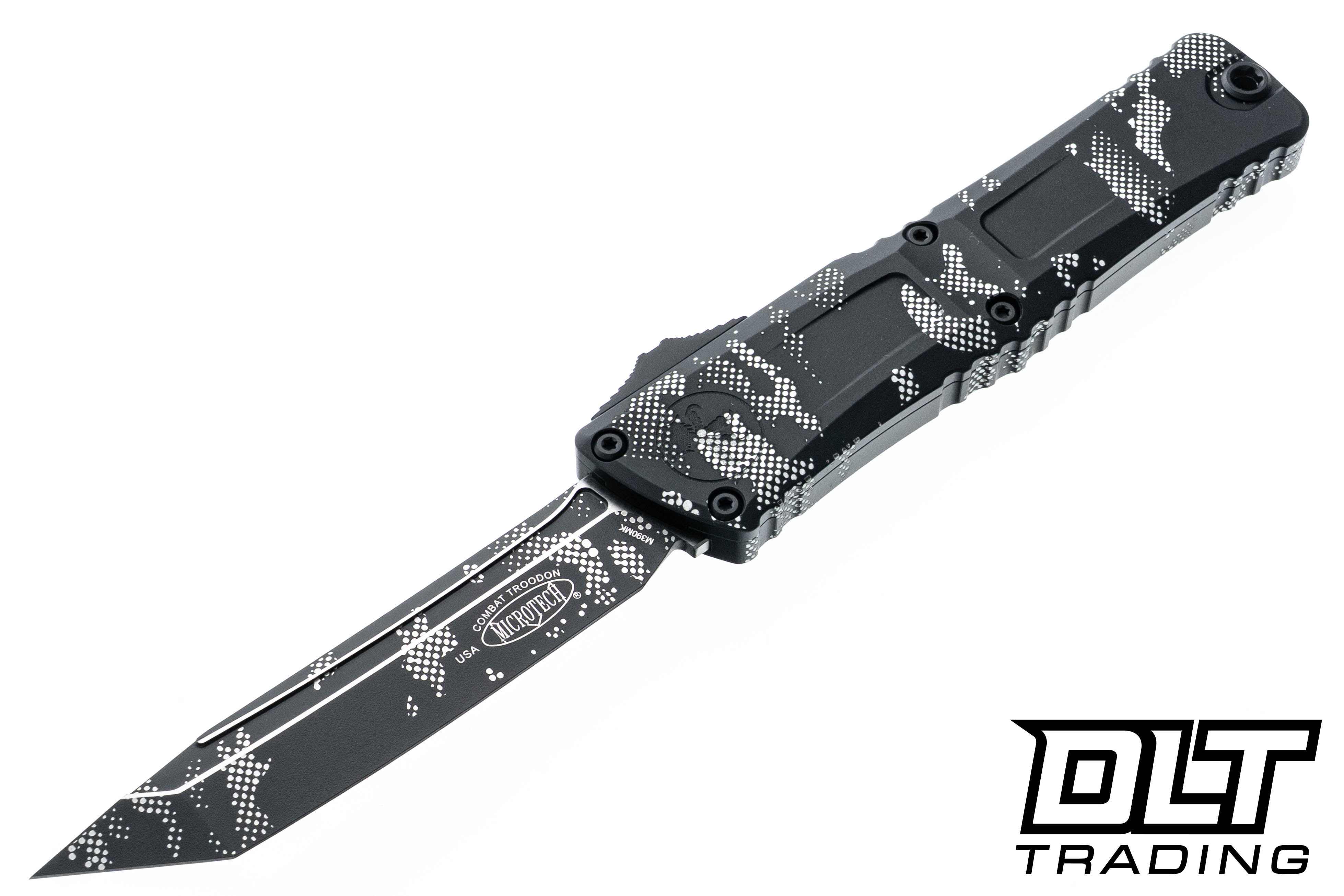 Microtech 1144-1PXC Combat Troodon Gen III T/E - Black Pixel Camo