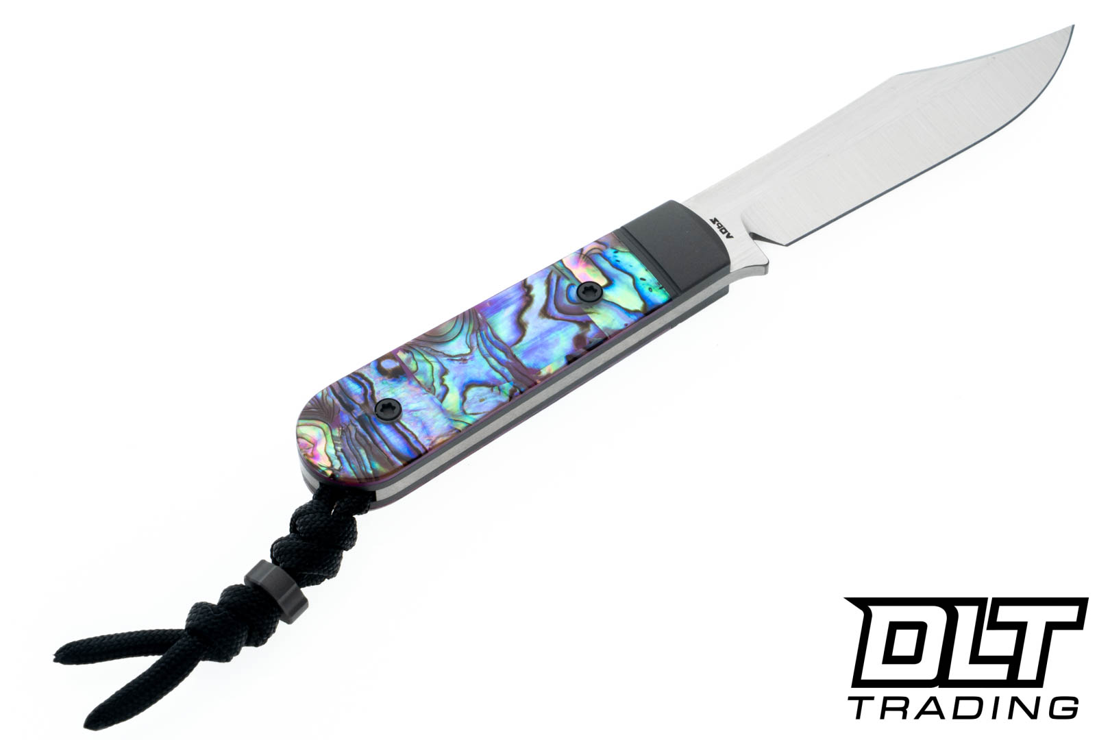 Jack Wolf Backwoods FIXedc - Dark Blast Ti Bolster - Abalone