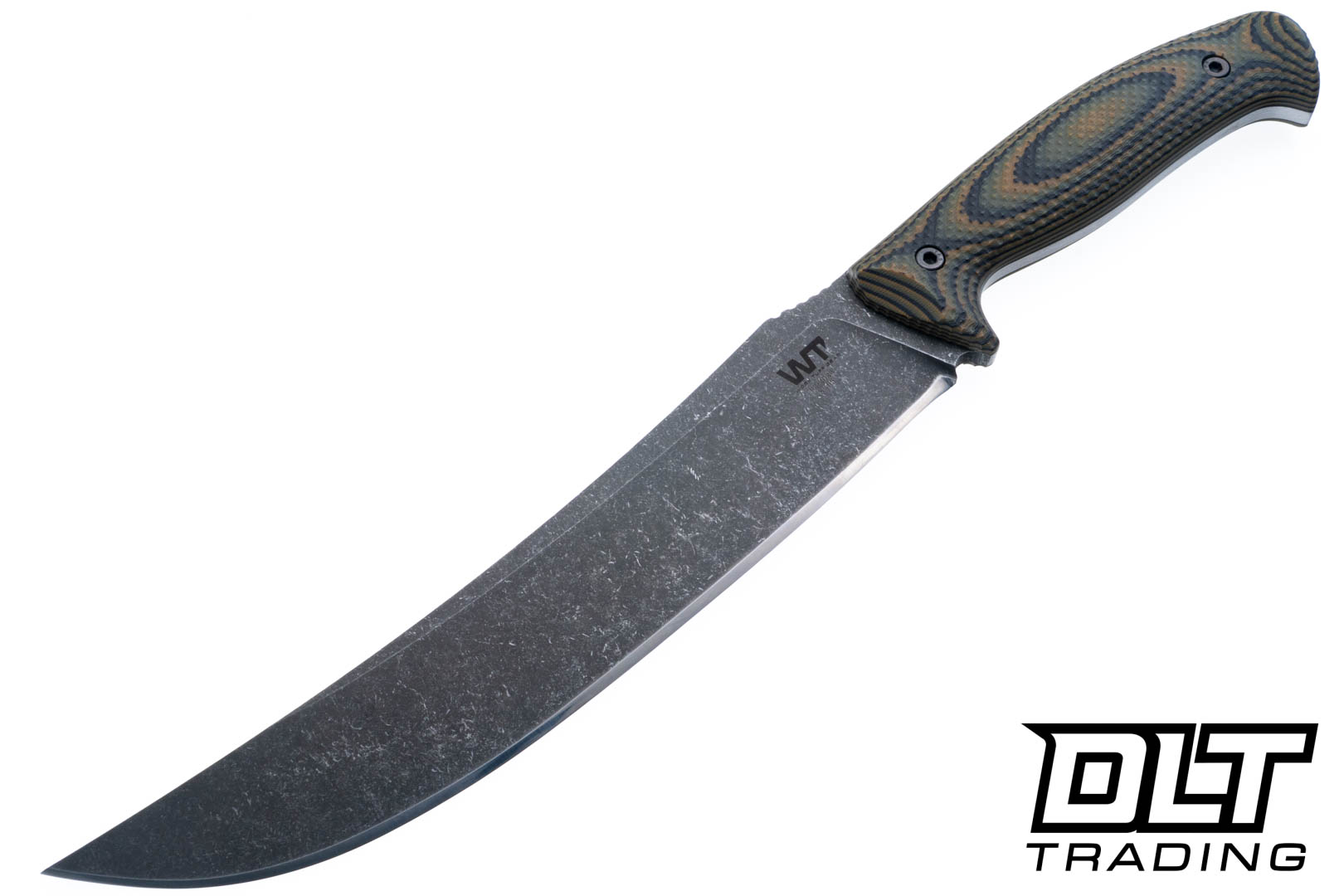 WTG Atayal NC - SK85 Dark Washed Blade - Tree Bark Camo Gator Grip
