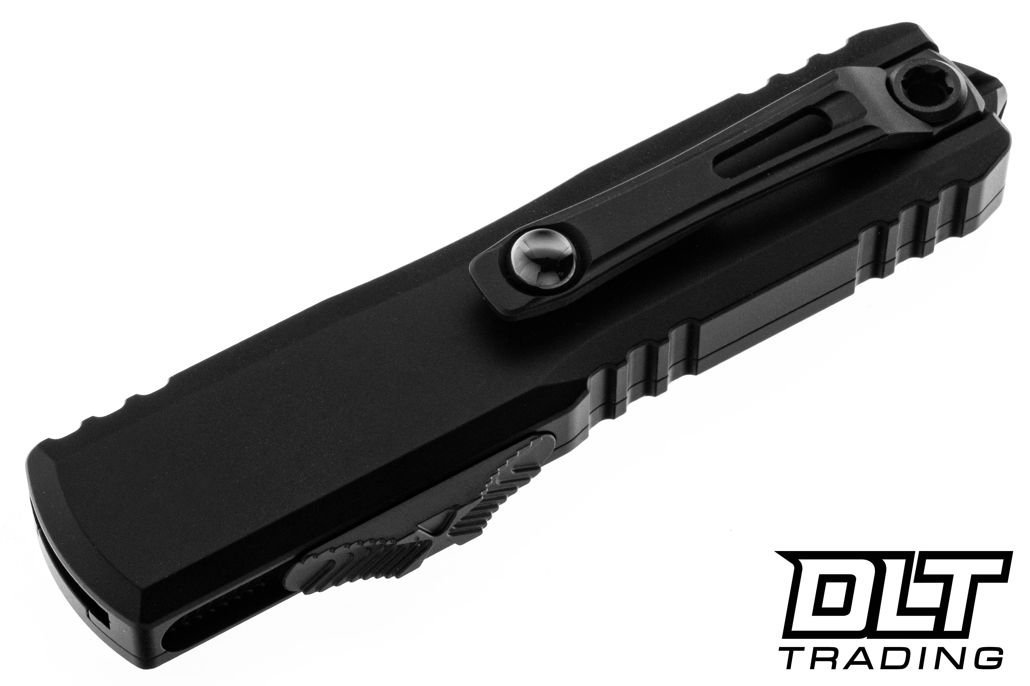 ENTHRAL ブラックメタル　BLACKL Microtech 12334-3T UTX-85 Gen IV T/E - Black Handle - Black Blade