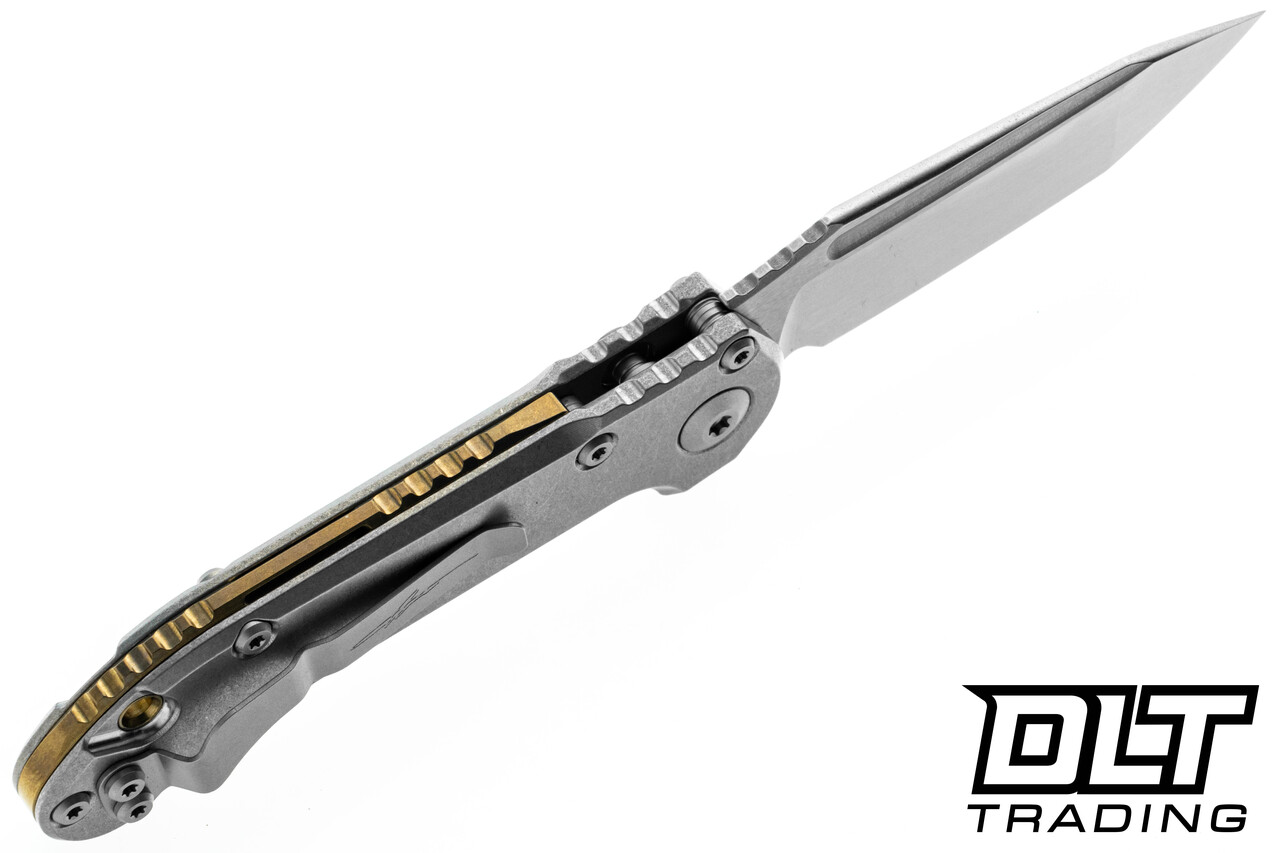 Microtech 1136-10MS1 L.U.D.T - Bronze Backspacer - Titanium