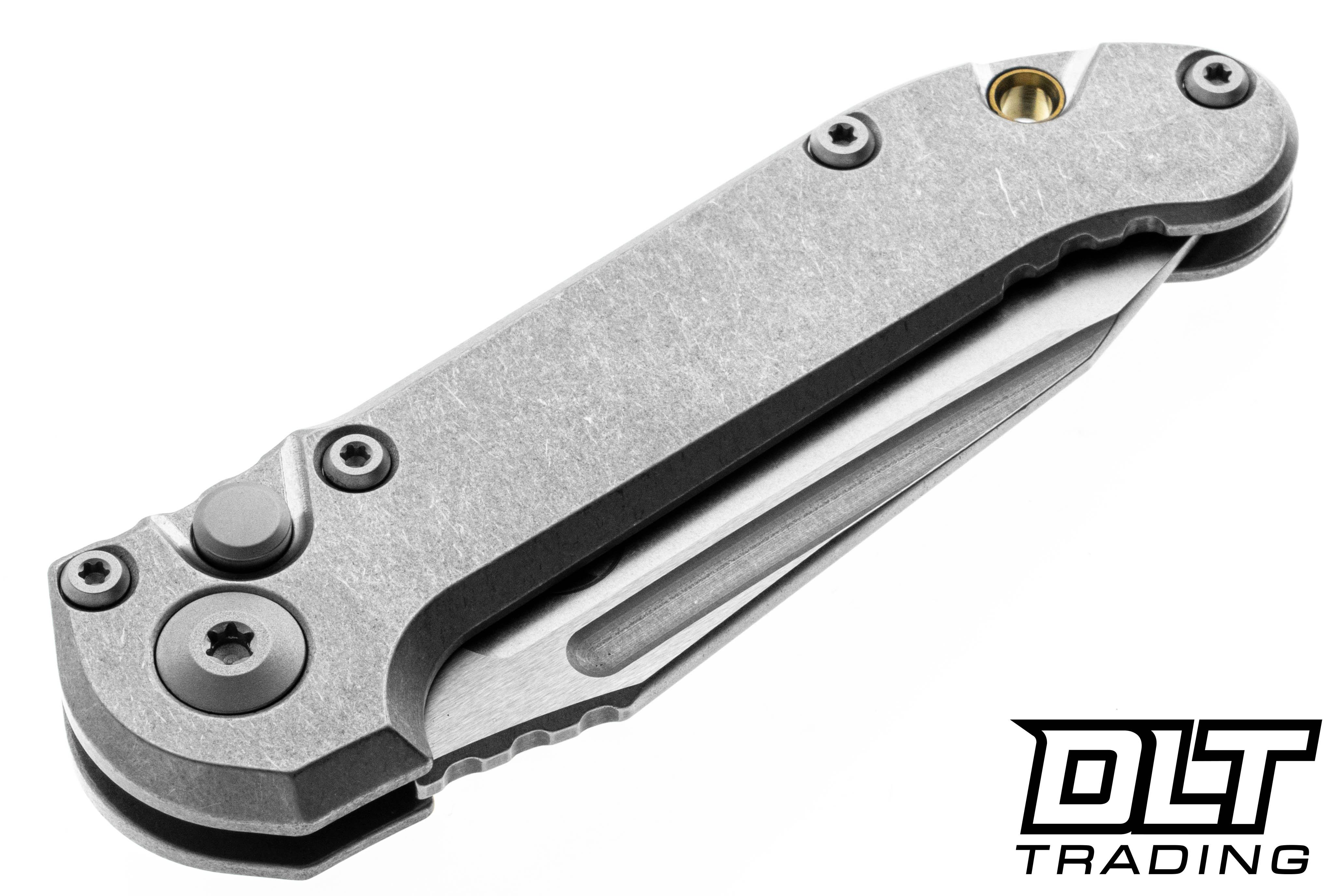 Microtech 1136-10MS1 L.U.D.T - Bronze Backspacer - Titanium